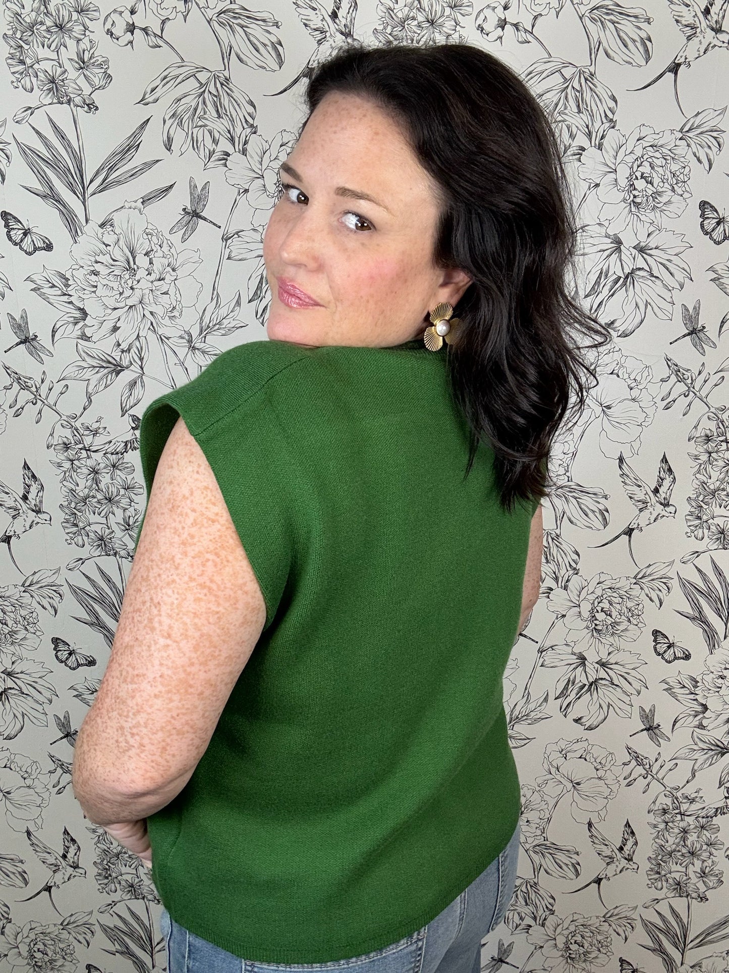 Evergreen Ease Knit Lightweight Sweater
