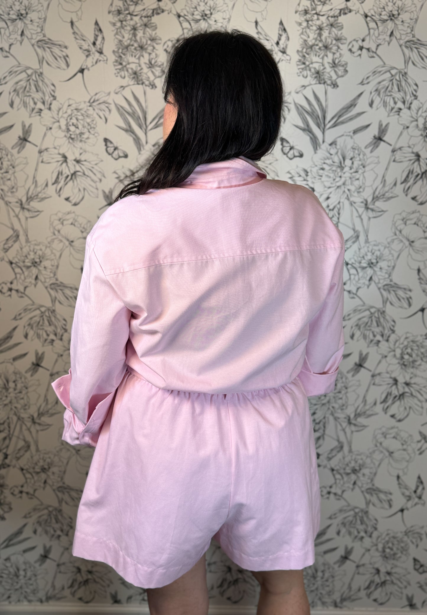 Petal Poplin Romper