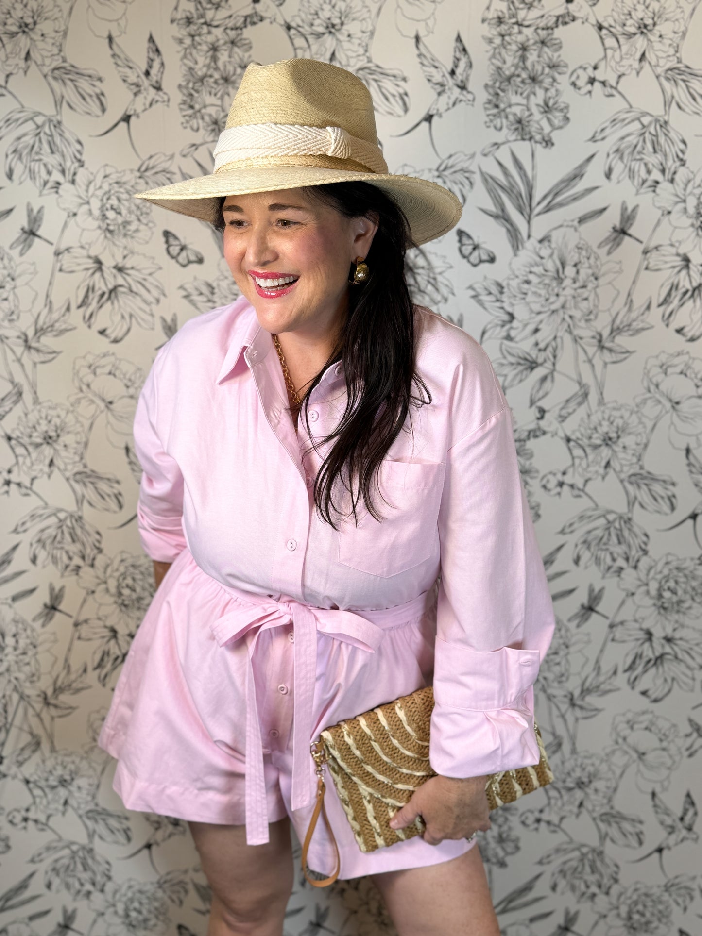 Petal Poplin Romper