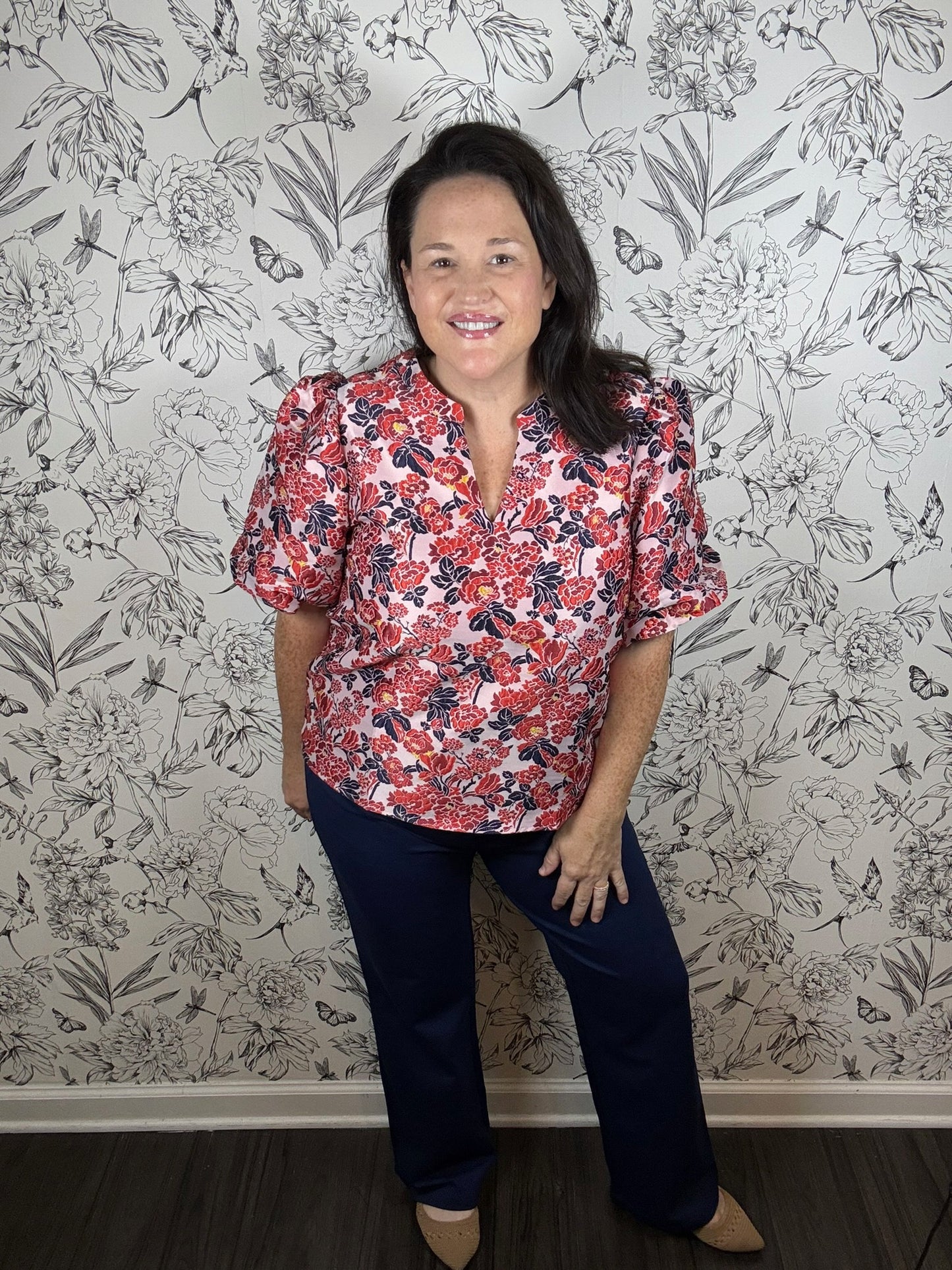 Autumn Berry Blouse