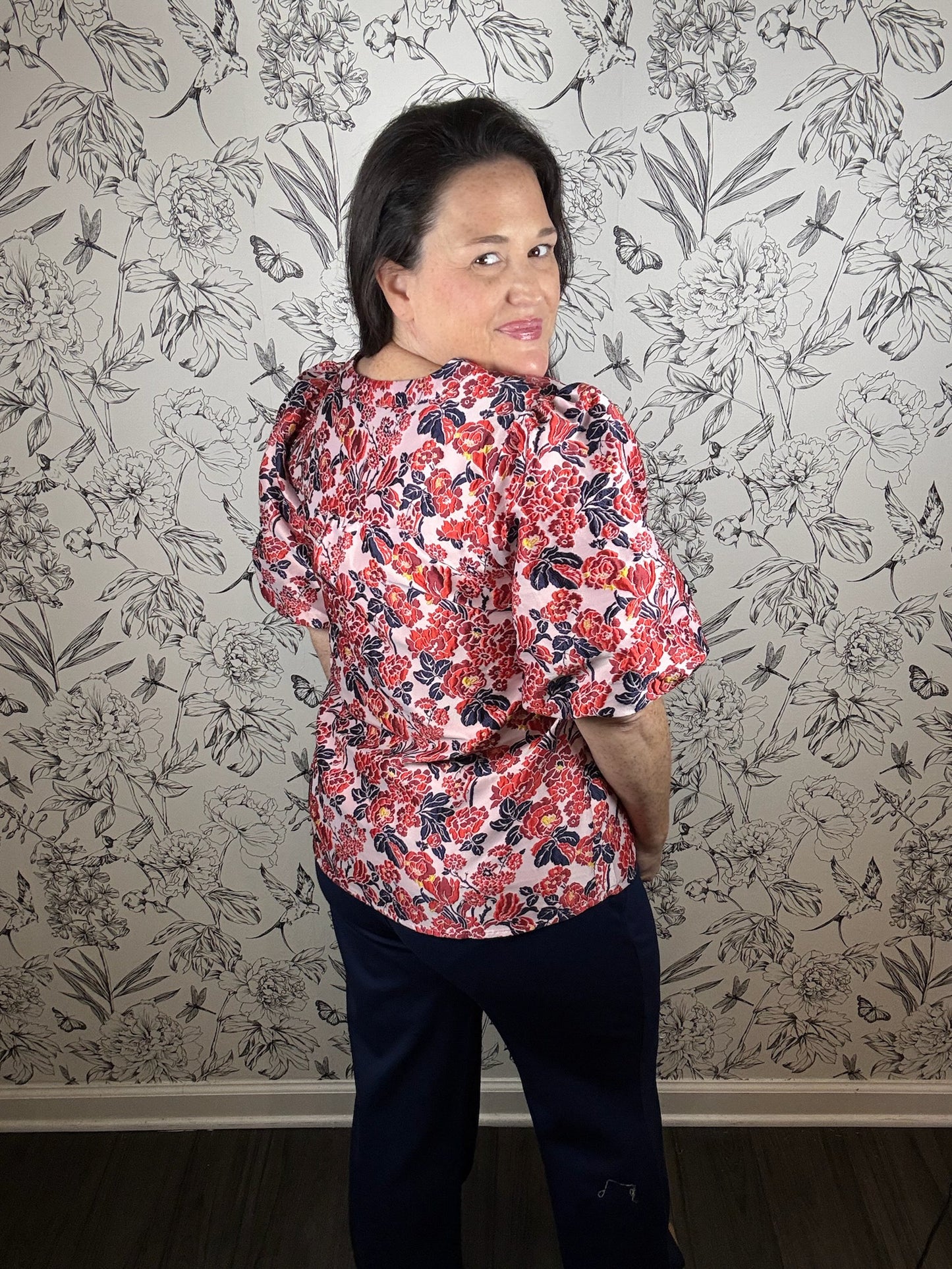 Autumn Berry Blouse