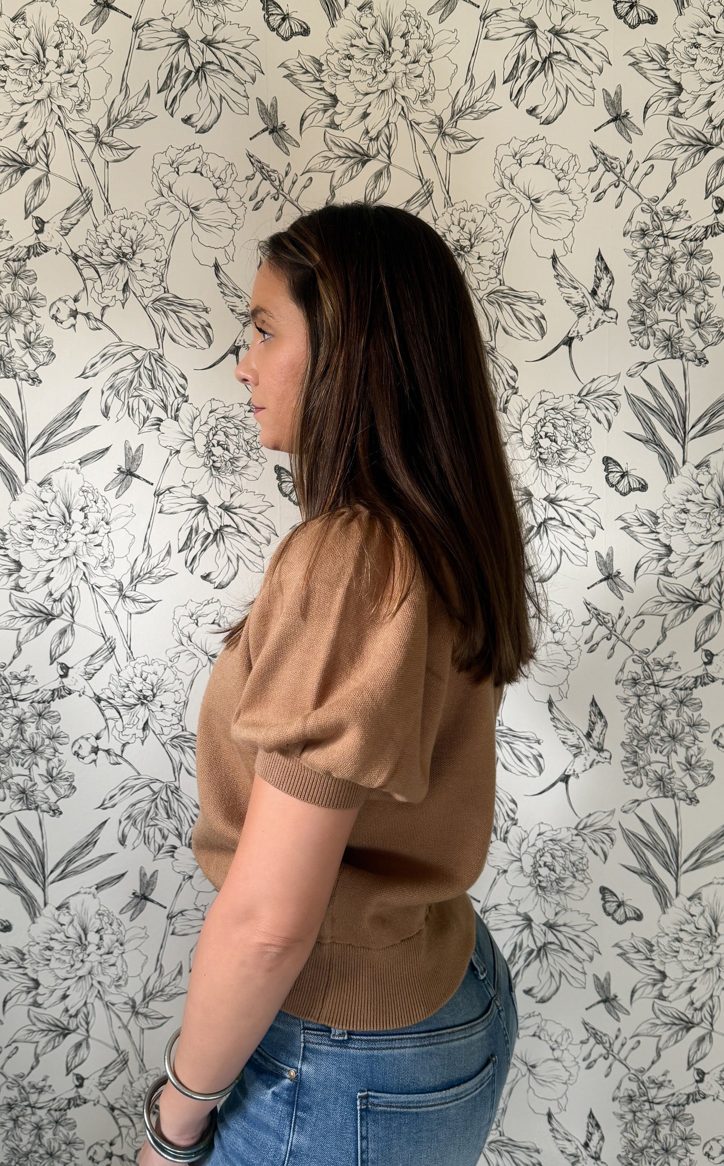 Sutton Puff Sleeve Sweater - Best & Co. Boutique