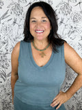 sloan vneck tank z supply emerald cove