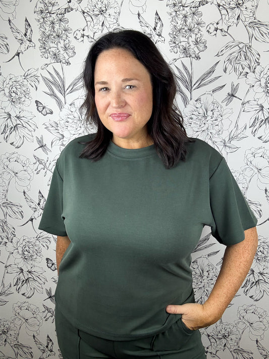 Cedar Lane Crew Neck Tee