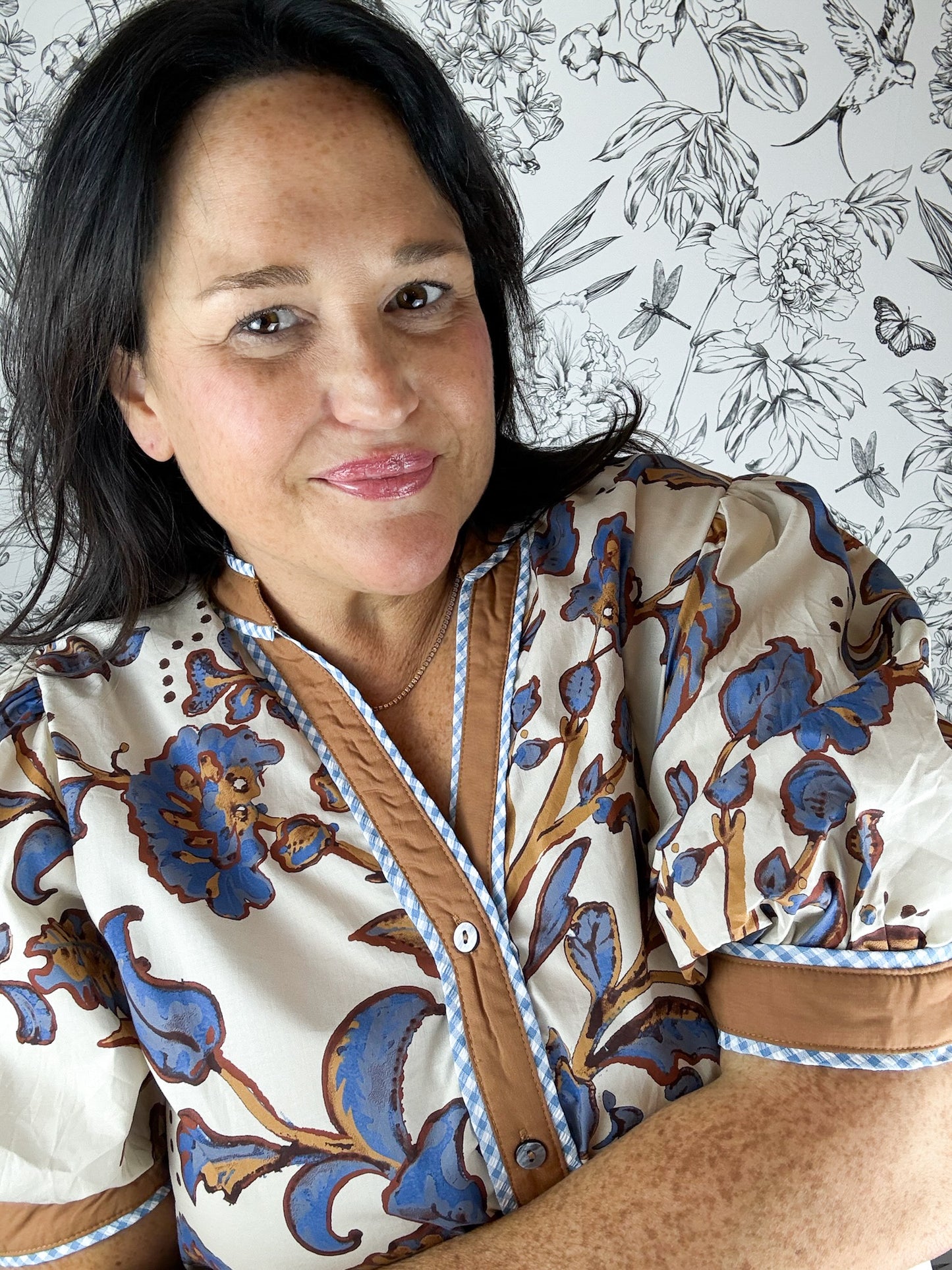 Chestnut & Clover Blouse | Curvy