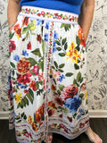 floral midi skirt SKIES ARE BLUE