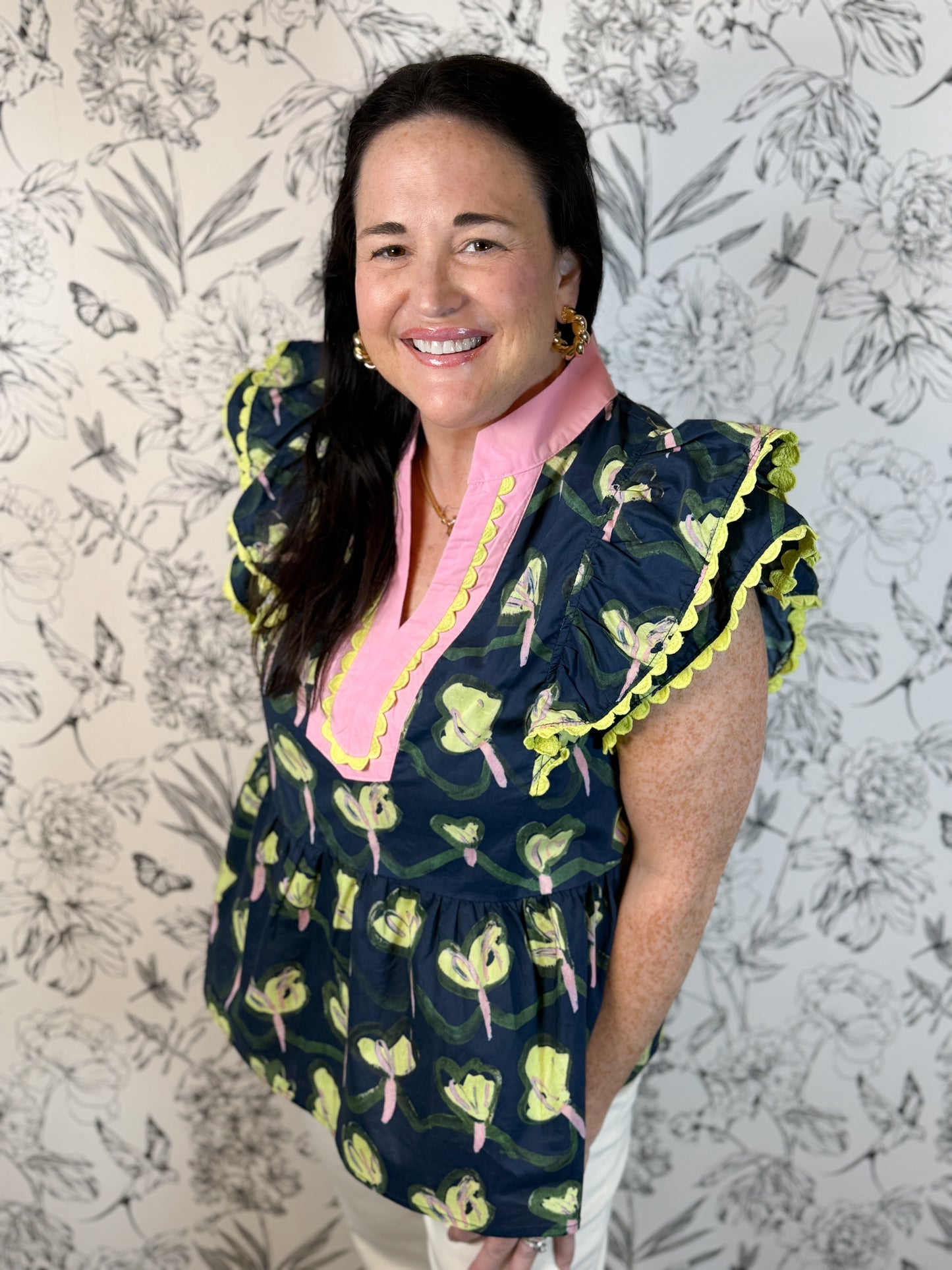 Blueberry Charm Blouse