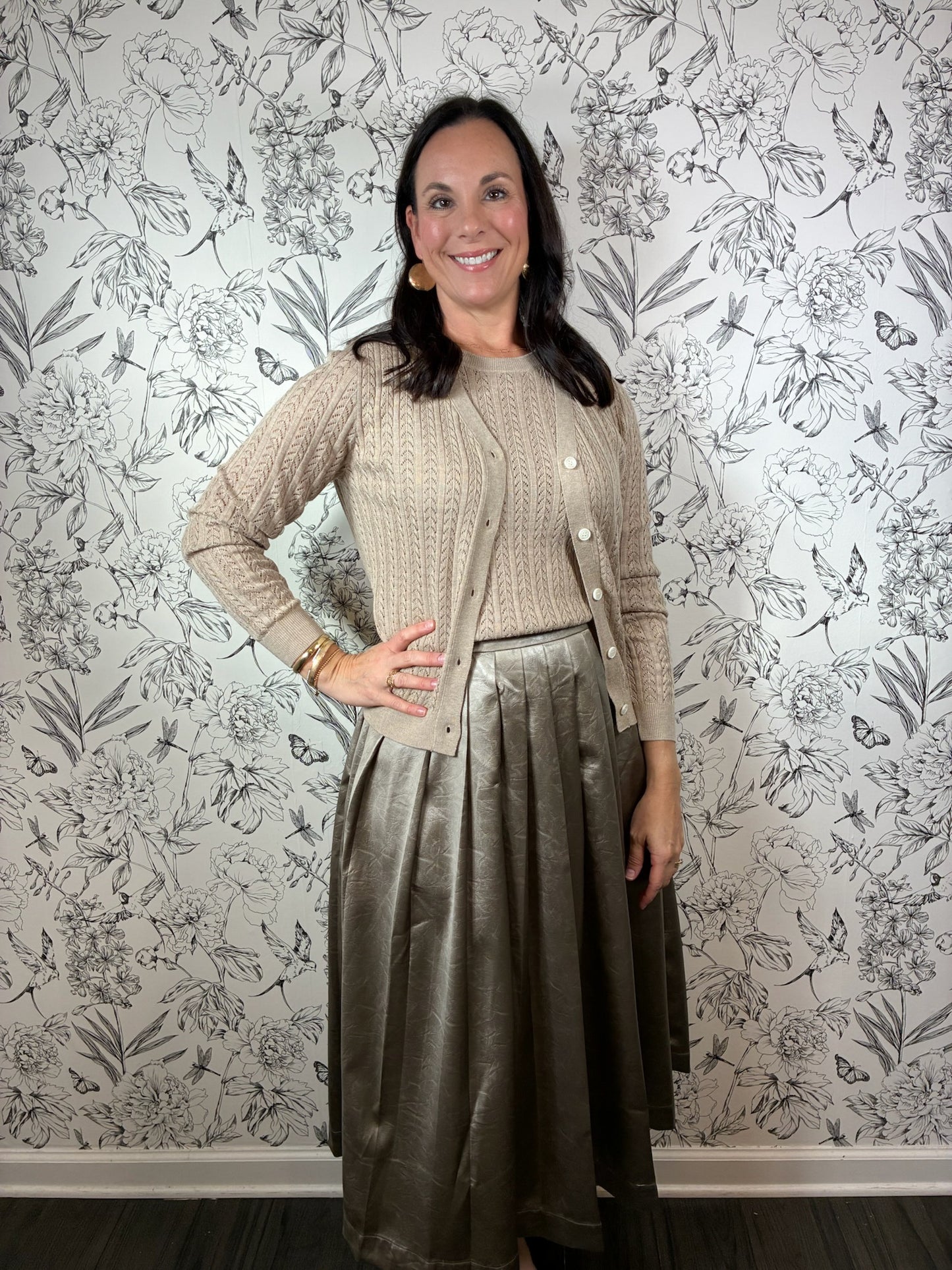 Ashwood Pleated Midi