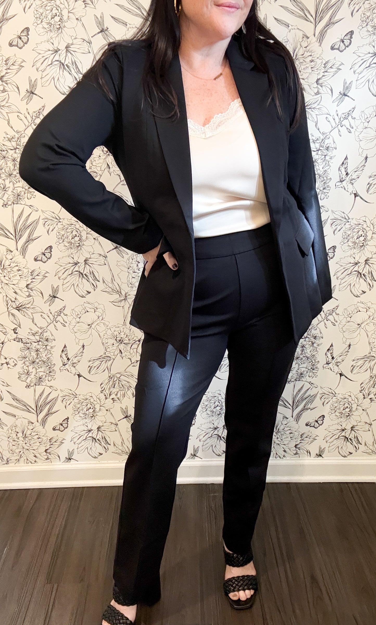 The Elena Pintuck Trouser - Best & Co. Boutique