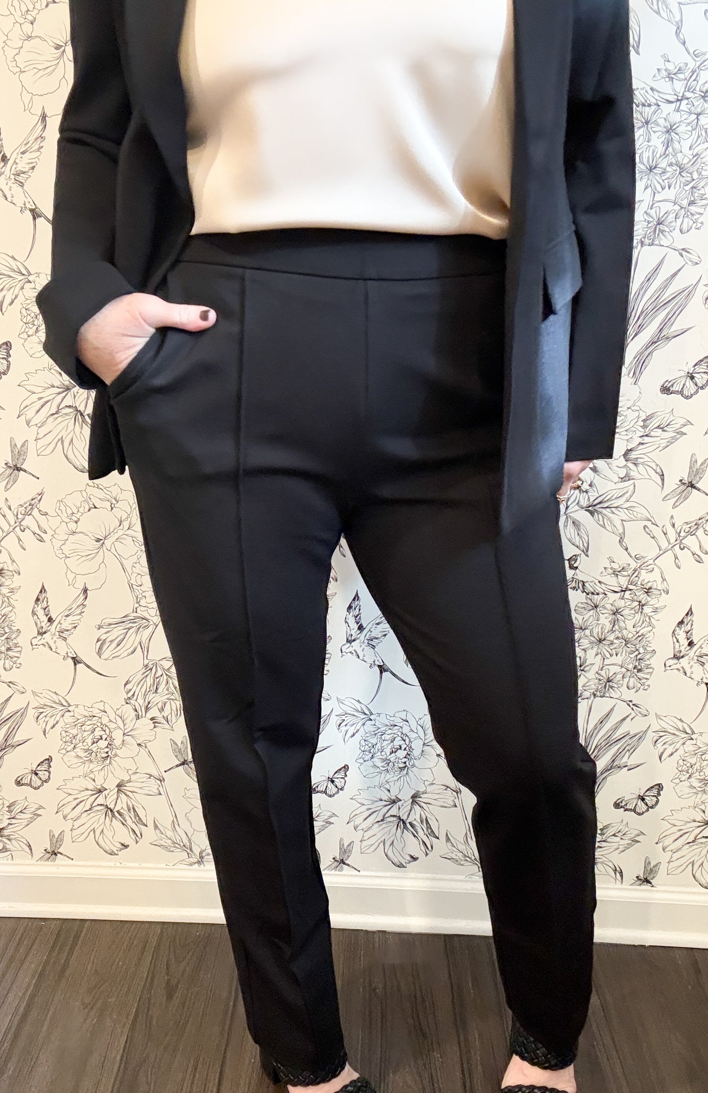 The Elena Pintuck Trouser - Best & Co. Boutique