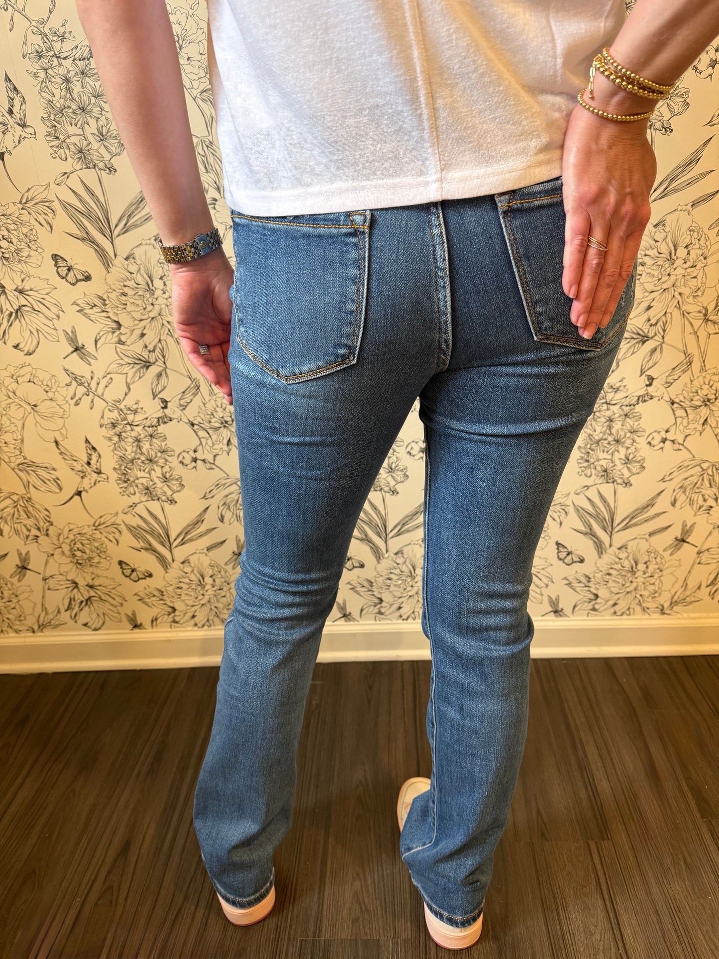Skylar High Rise Bootcut - Best & Co. Boutique