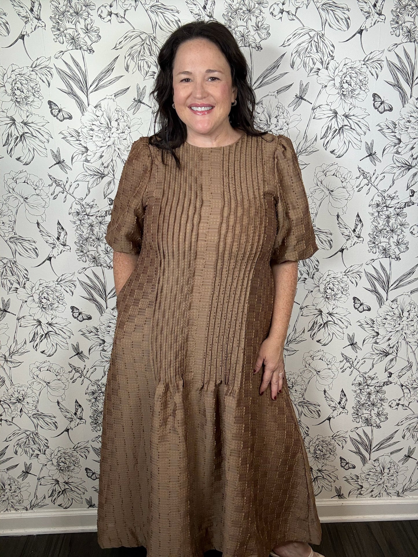 Biscotti Belle Midi Dress