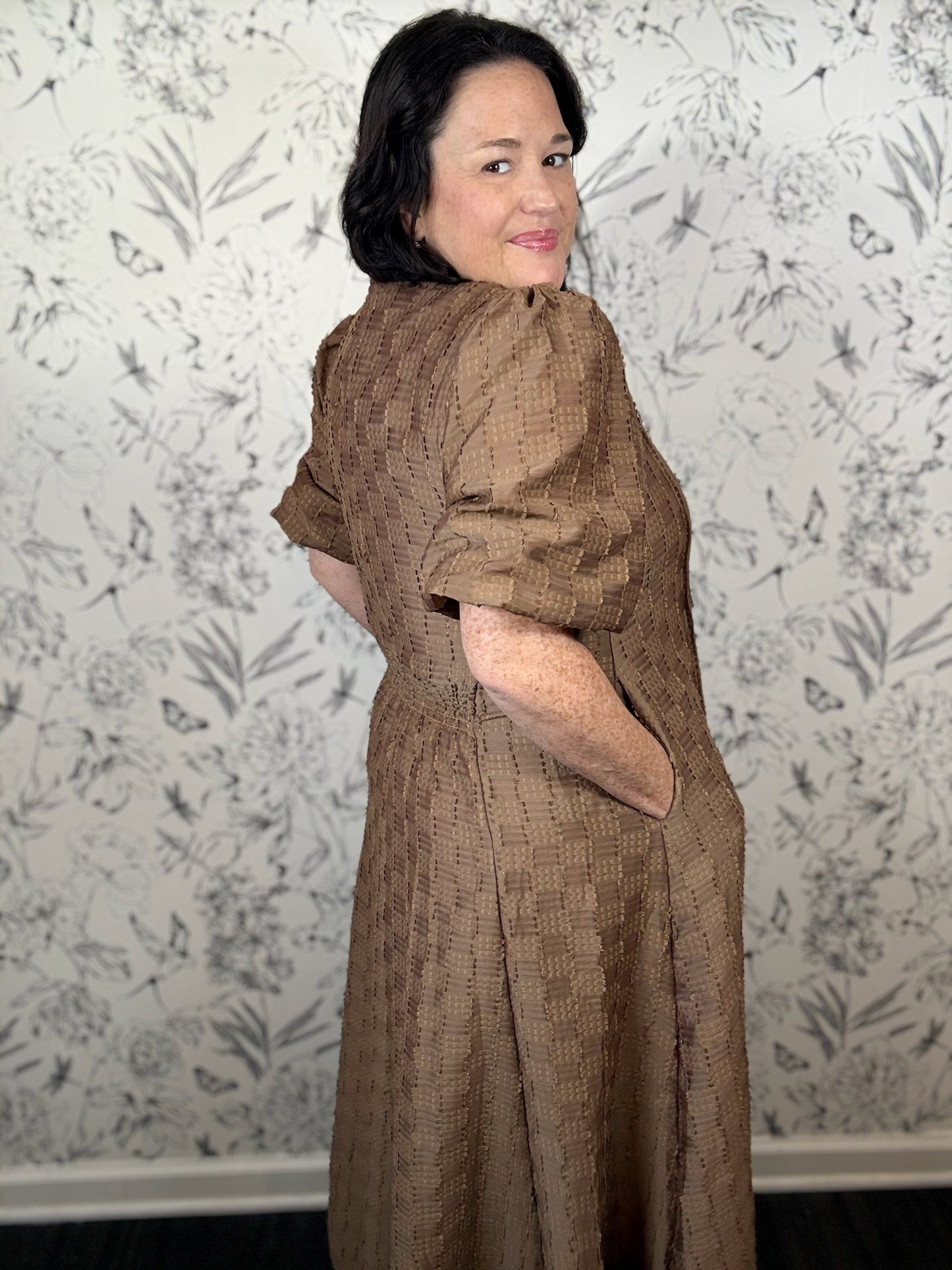 Biscotti Belle Midi Dress