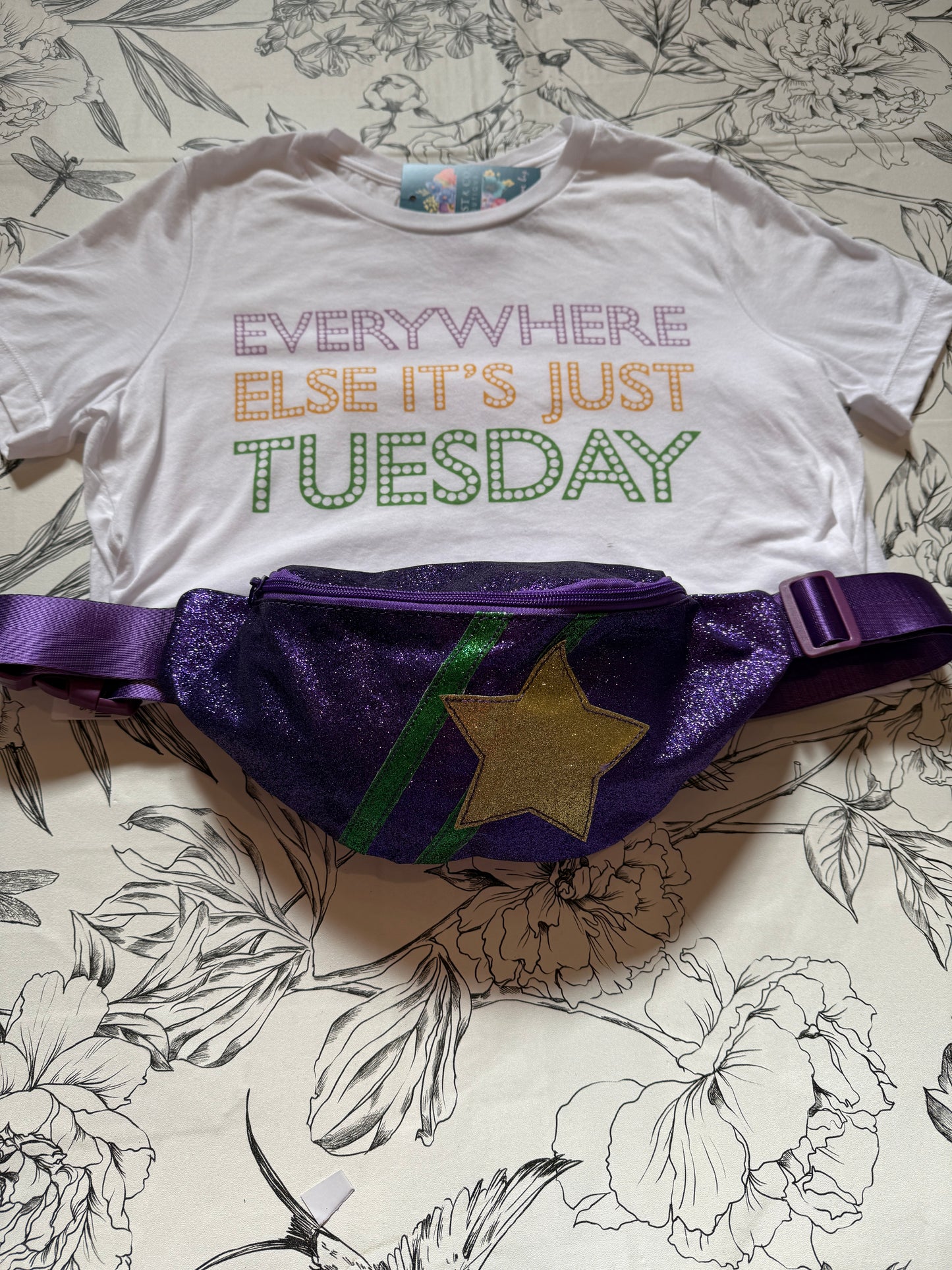 Mardi Gras Star Fanny Pack - Best & Co. Boutique