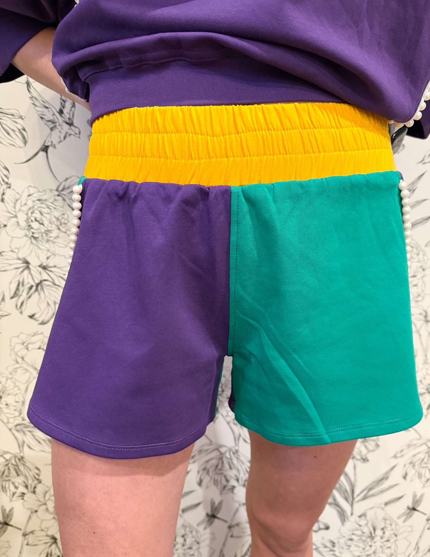 The Endy Mardi Gras Shorts - Best & Co. Boutique