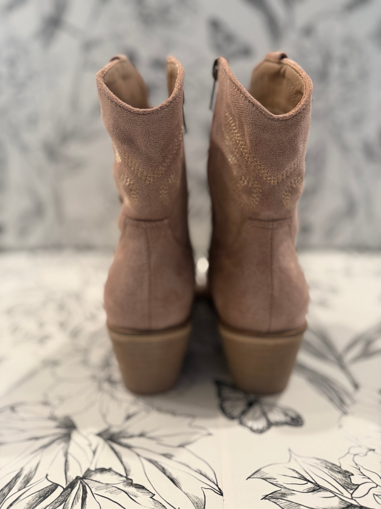 Blushing Belle Cowboy Boot - Best & Co. Boutique