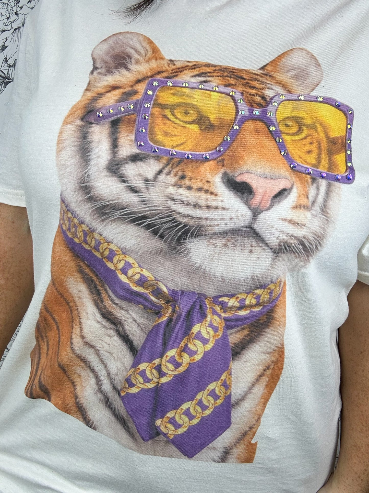Gold Standard Tiger Bling Tee