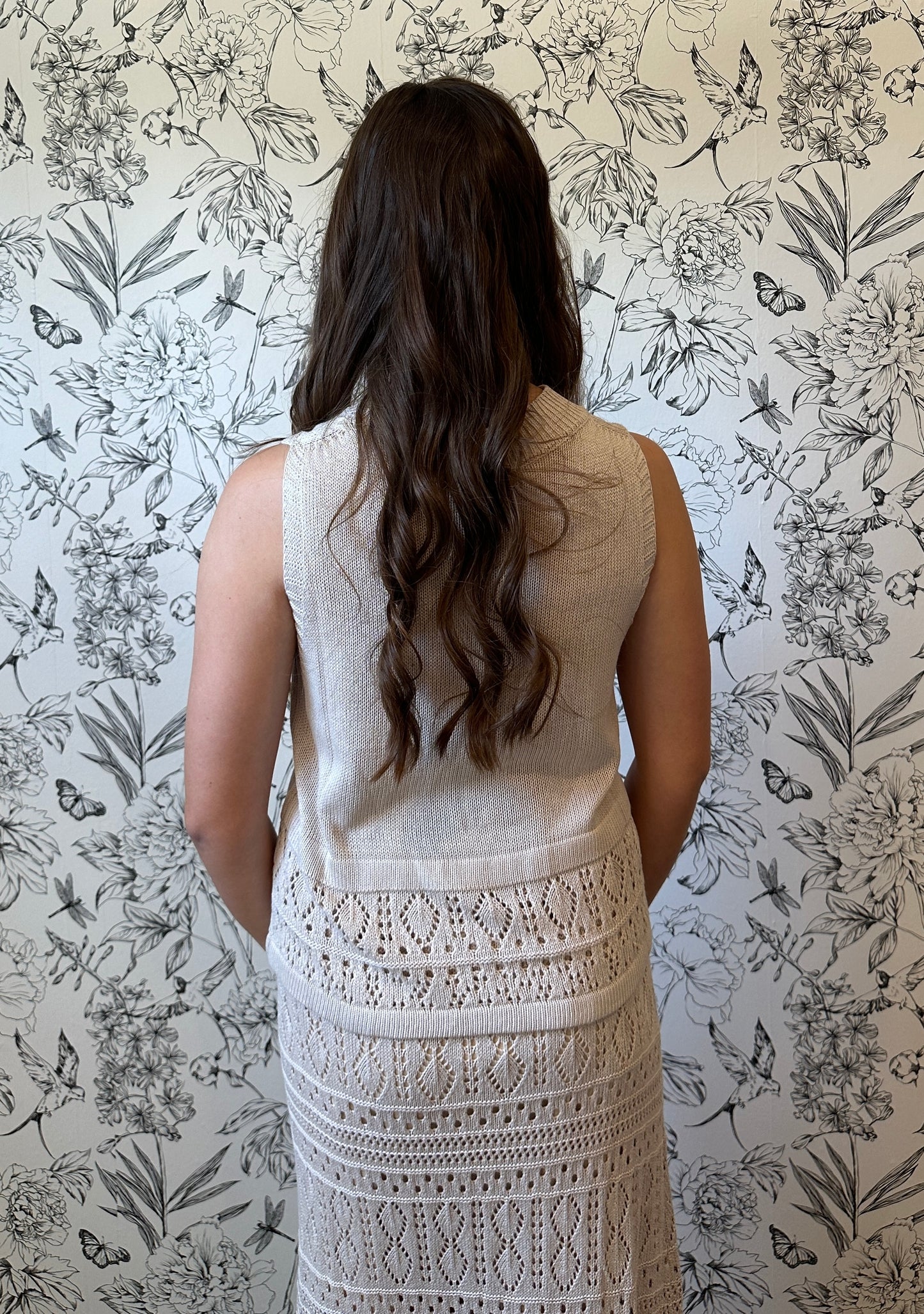The Amber Knit Crochet Top - Best & Co. Boutique