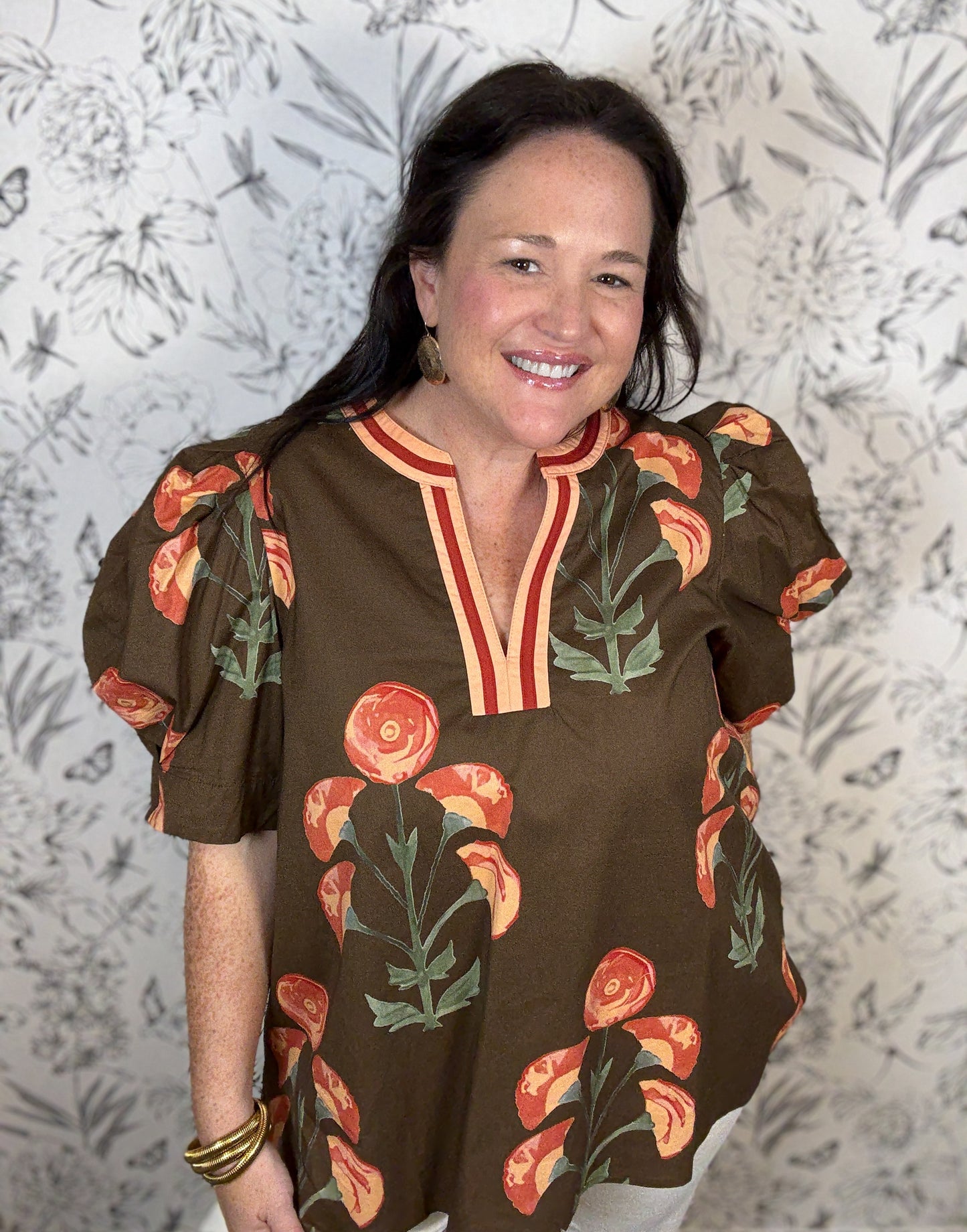 Spice Market Blouse Curvy - Best & Co. Boutique