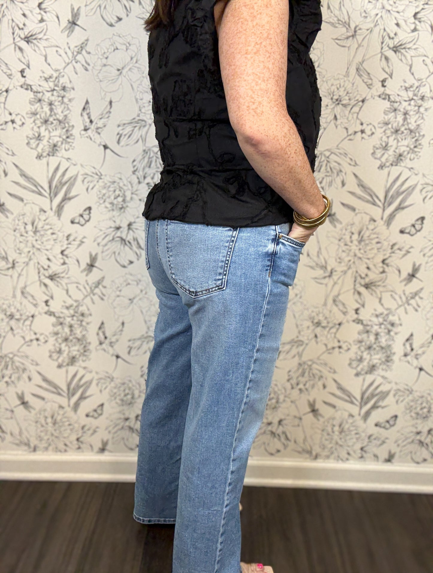 Charlotte High Rise Wide Leg - Best & Co. Boutique