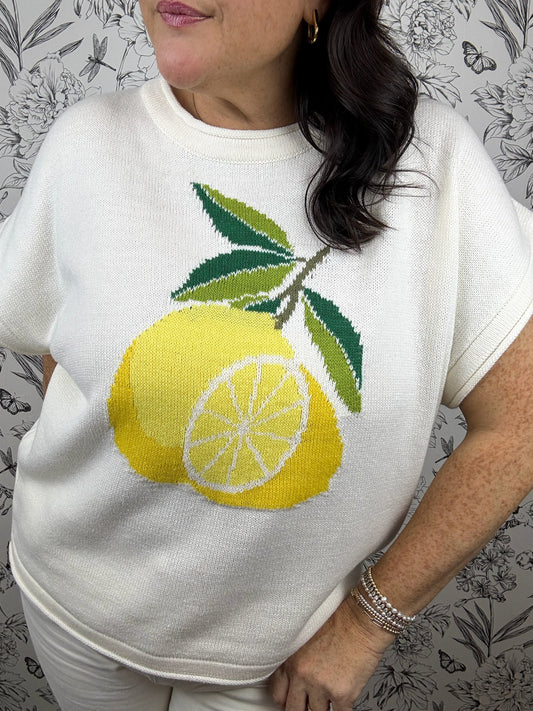 Freshly Picked Knit Sweater | Cream