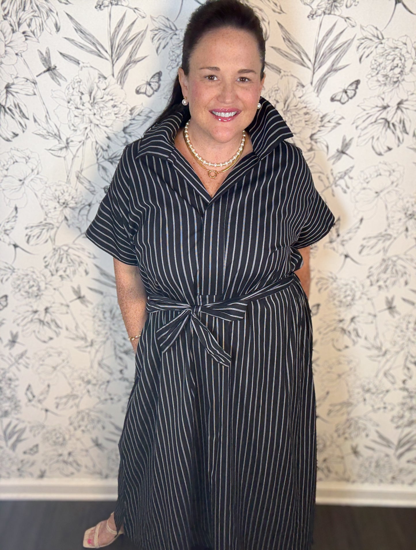 Manhattan Lines Midi - Best & Co. Boutique