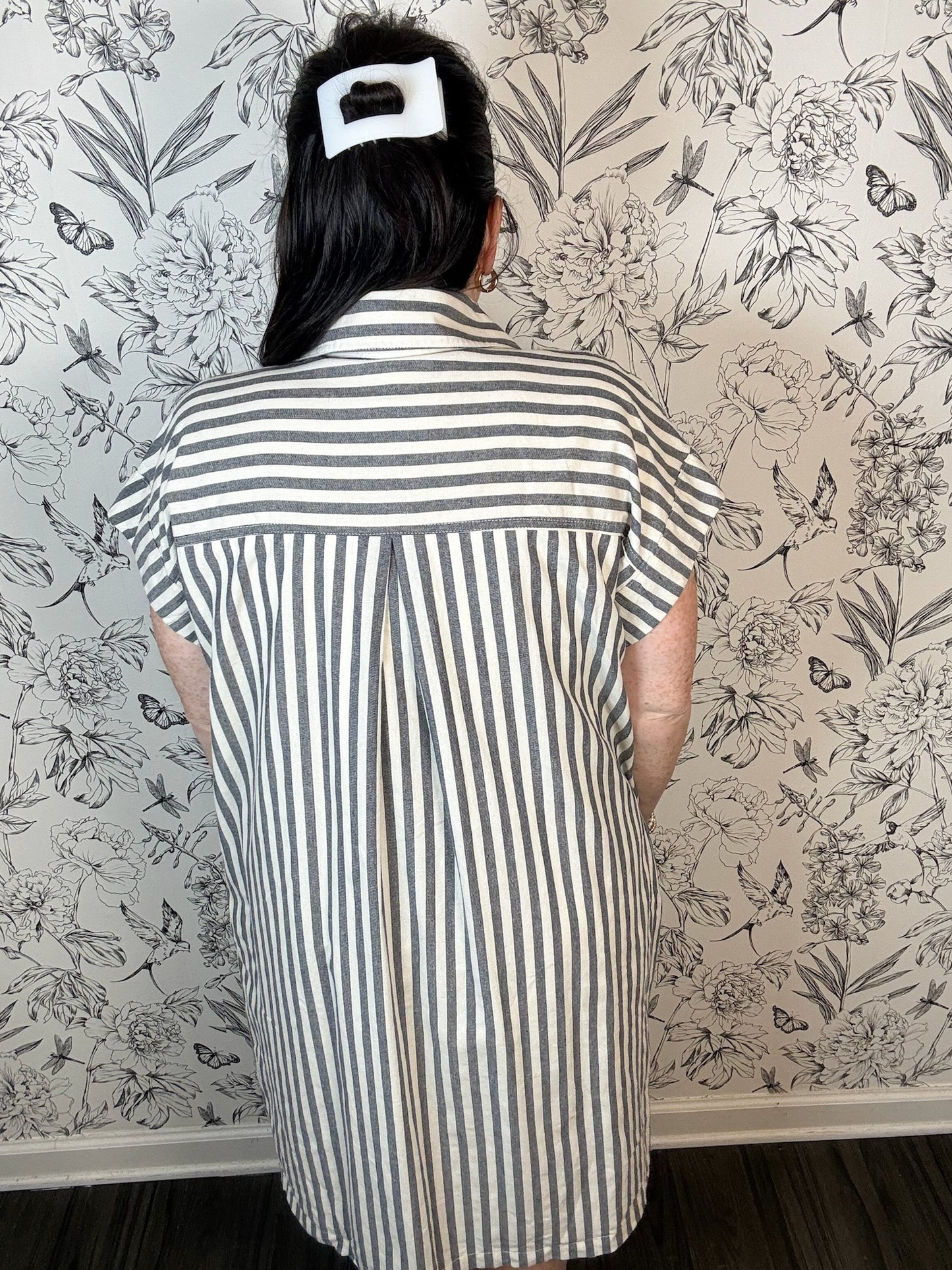 Dockside Shirt Dress in Curvy