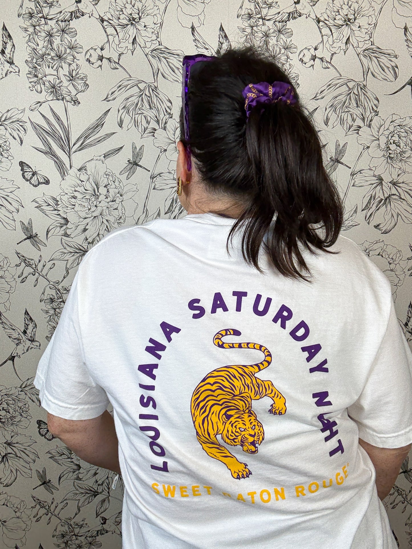 Louisiana Saturday Night Pocket Tee - Best & Co. Boutique
