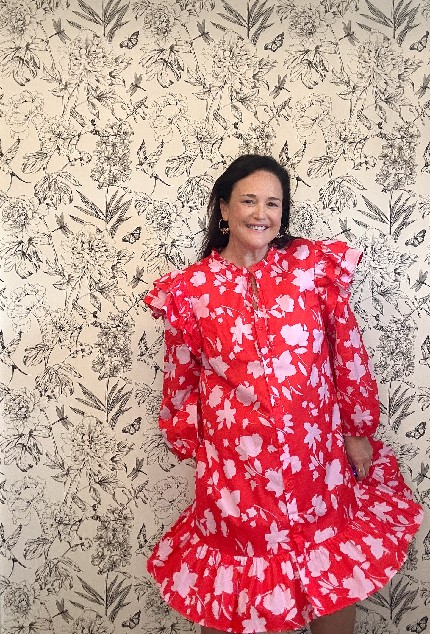 The Sunni Ruffled Dress - Best & Co. Boutique