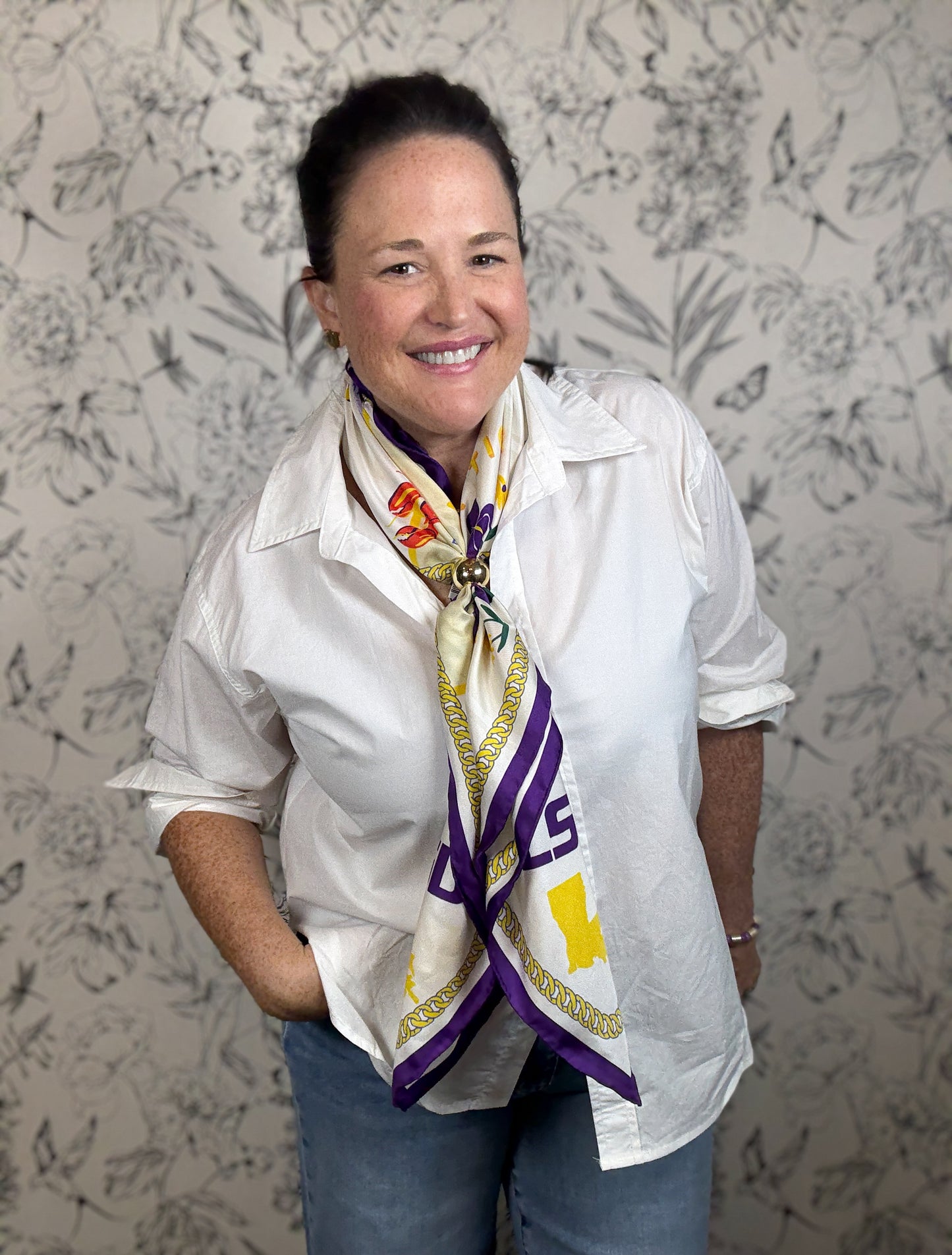 Golden Bead for Saturday Scarf - Best & Co. Boutique
