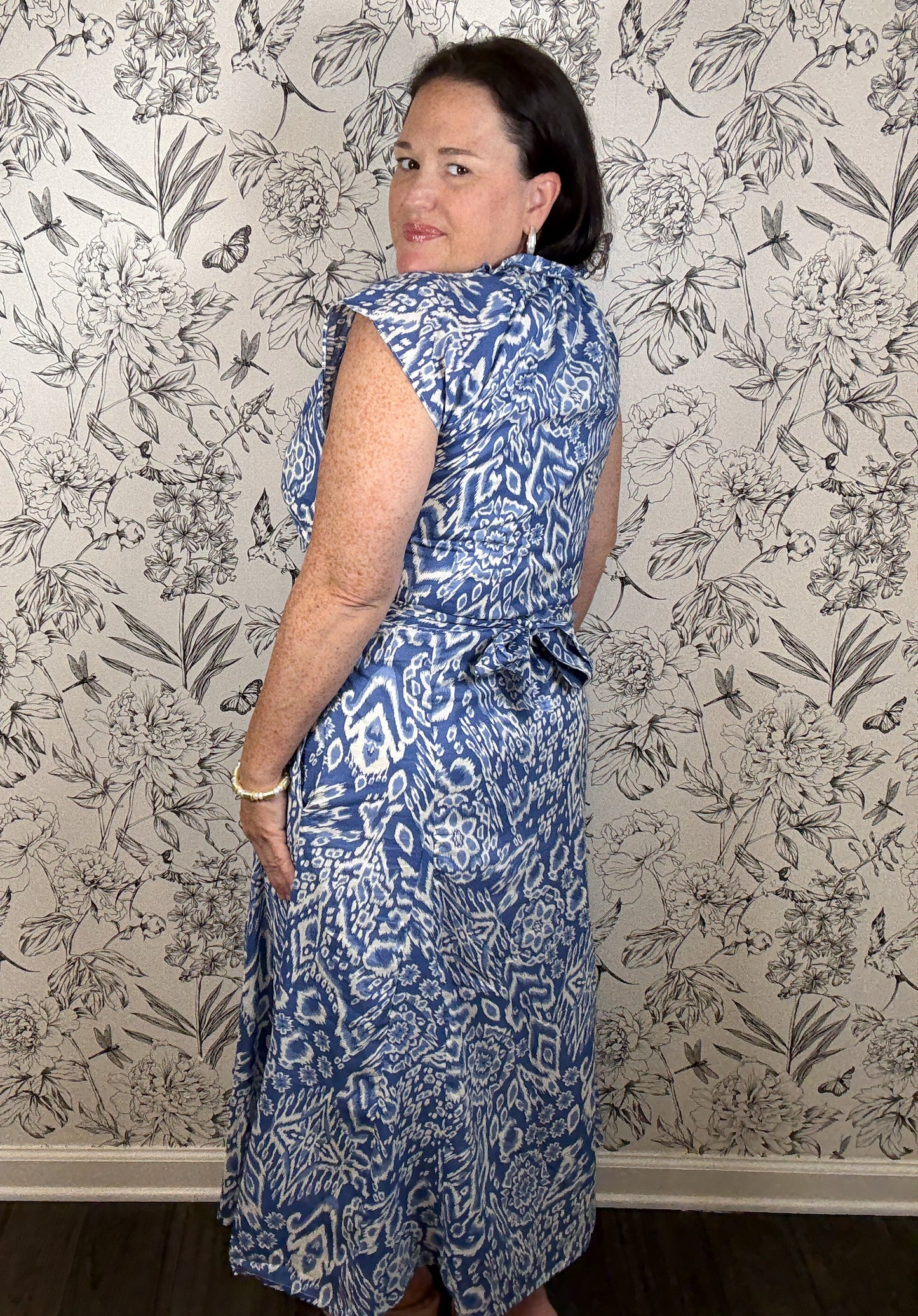 Blue Harvest Tailored Shirt Dress - Best & Co. Boutique