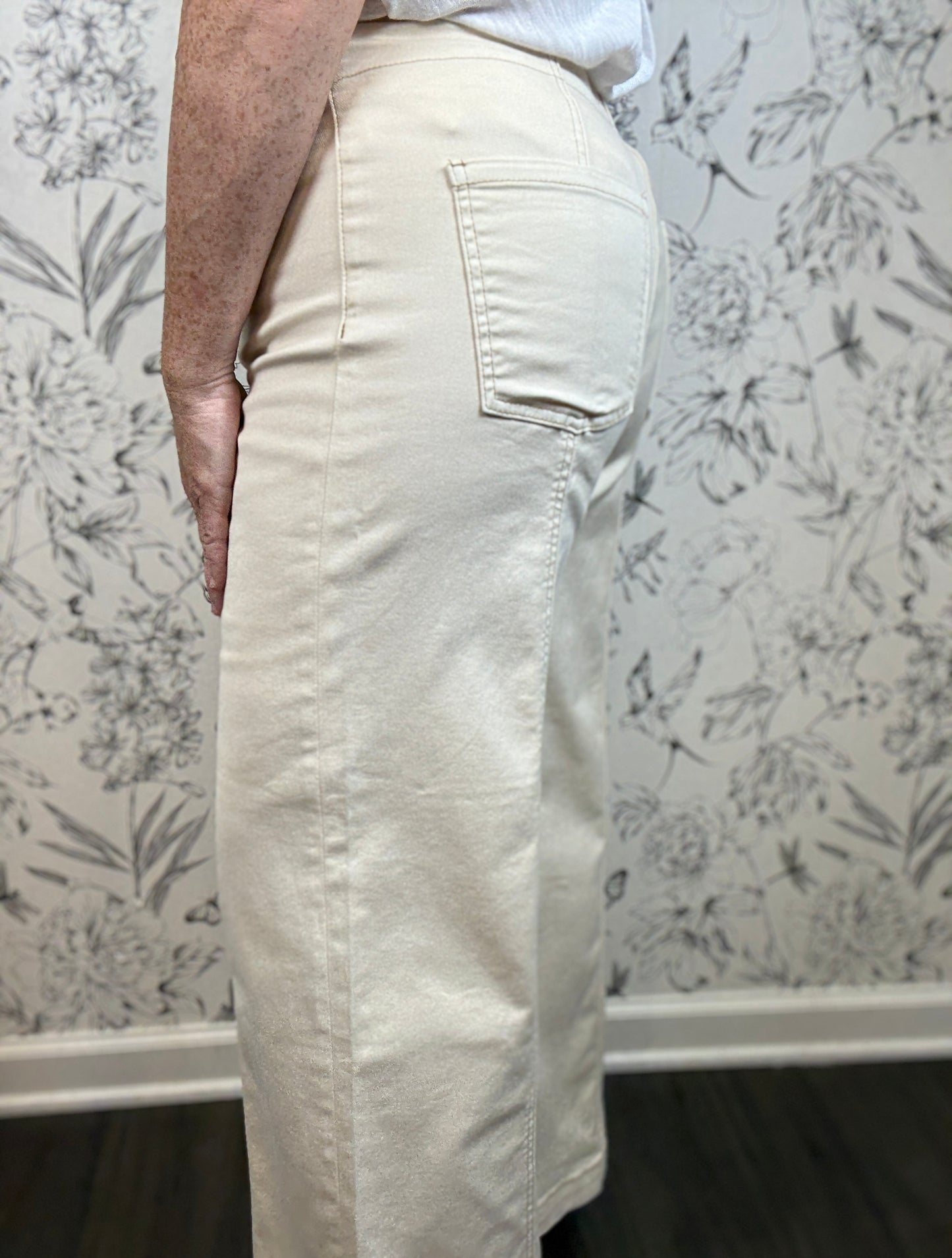 Meg Canvas Wide Leg - Best & Co. Boutique
