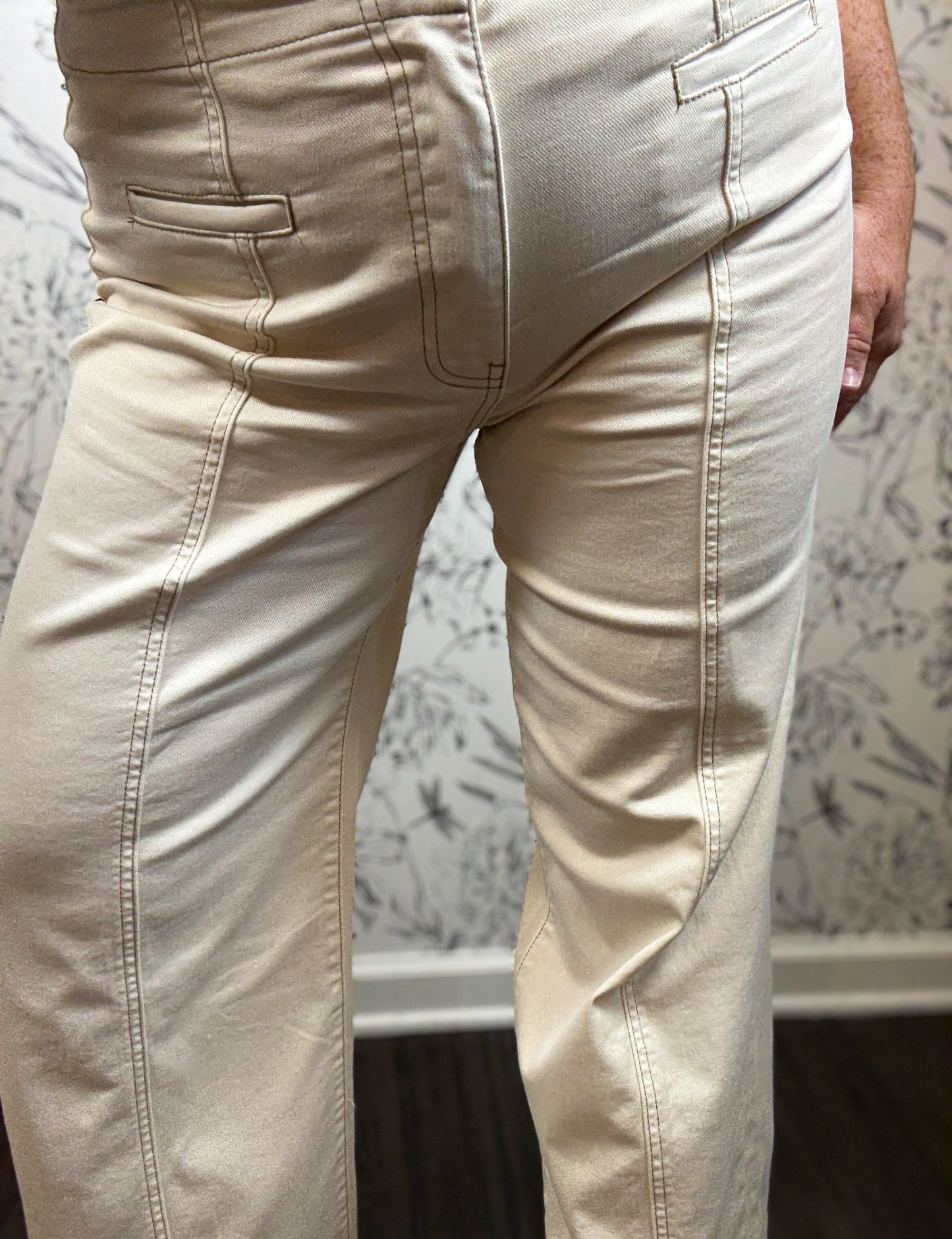 Meg Canvas Wide Leg - Best & Co. Boutique