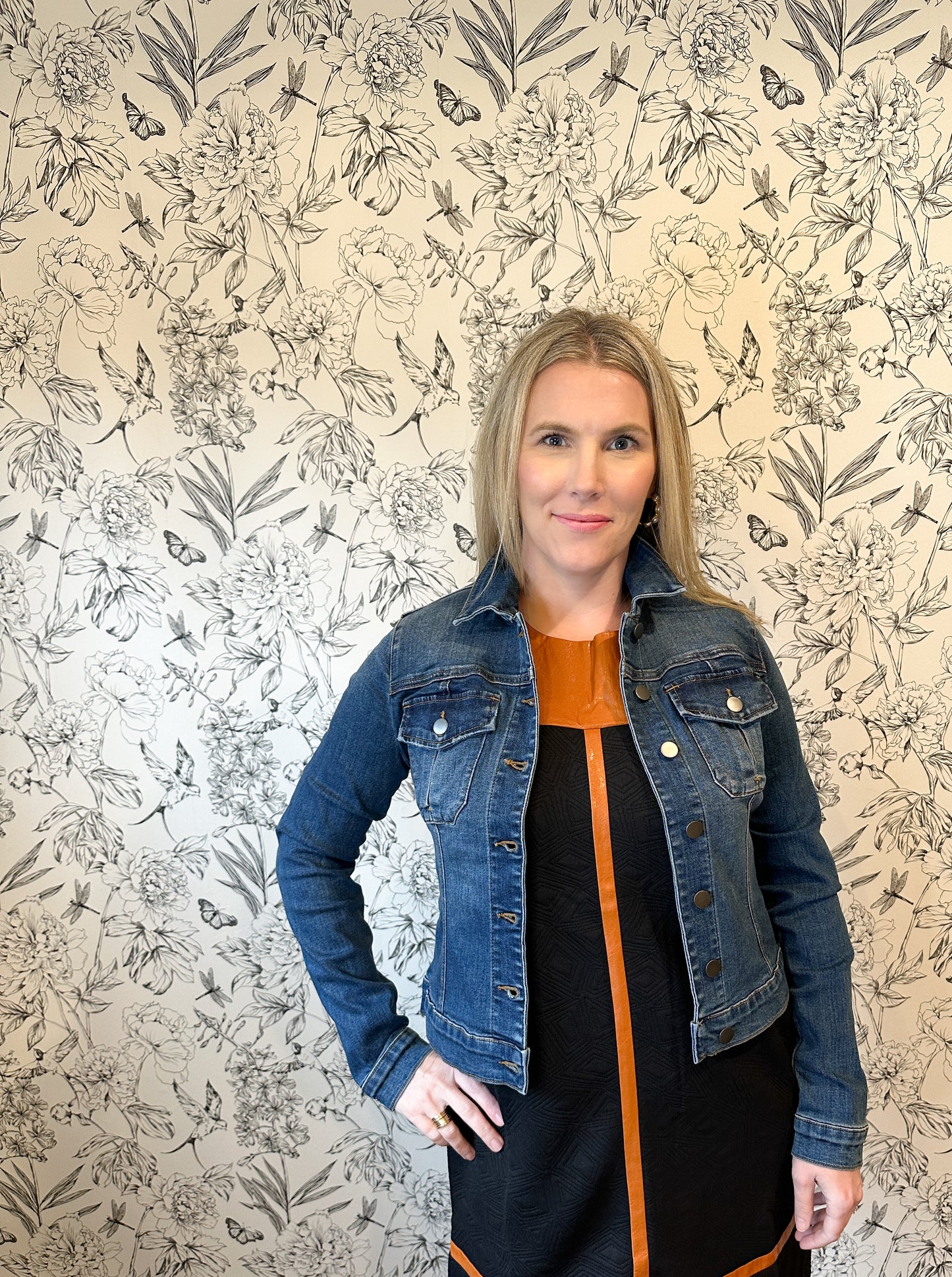 Amelia Denim Jacket - Best & Co. Boutique