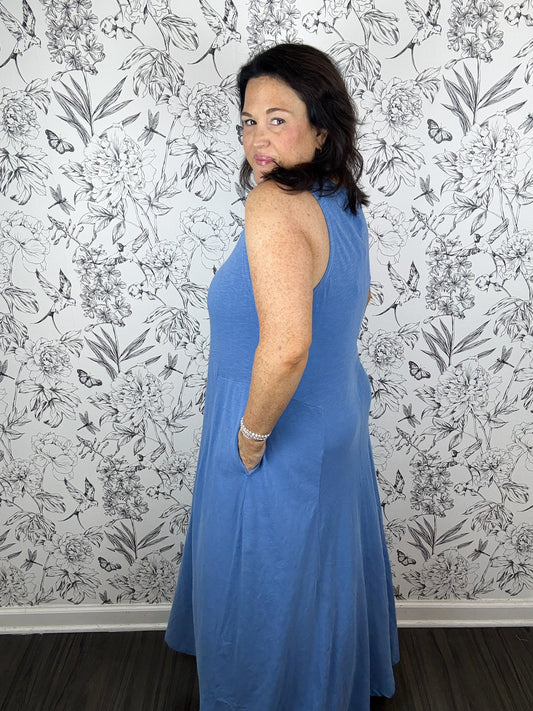 Waters Edge Midi Dress | Marina