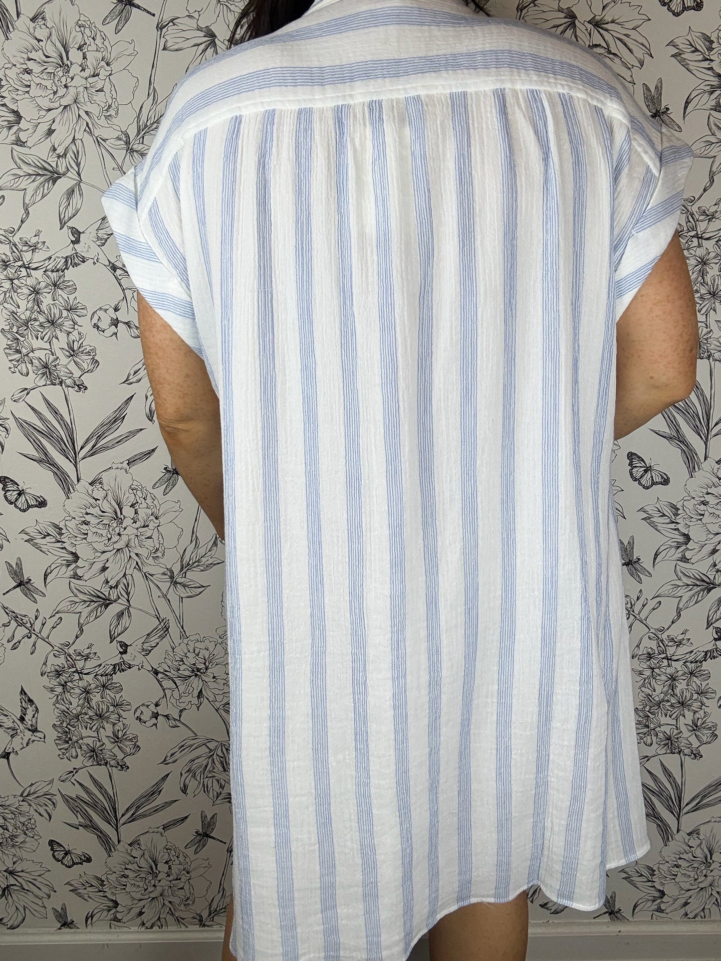 Shellbound Striped Dress | Sea Salt