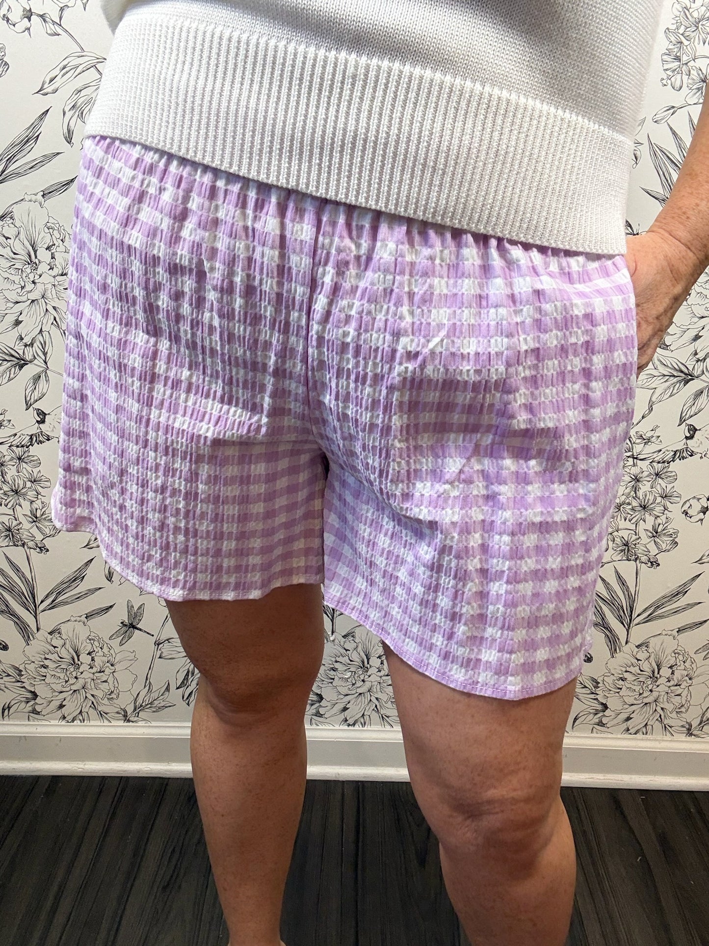 Lilac Society Shorts