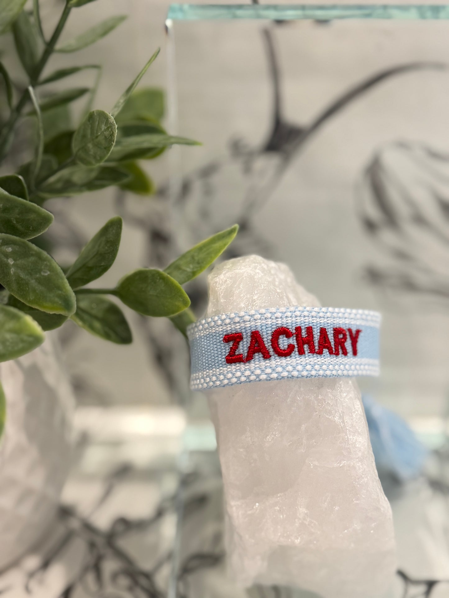 Zachary Canvas Tassel Bracelet