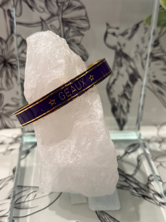 Mika Geaux Enamel Cuff - Best & Co. Boutique