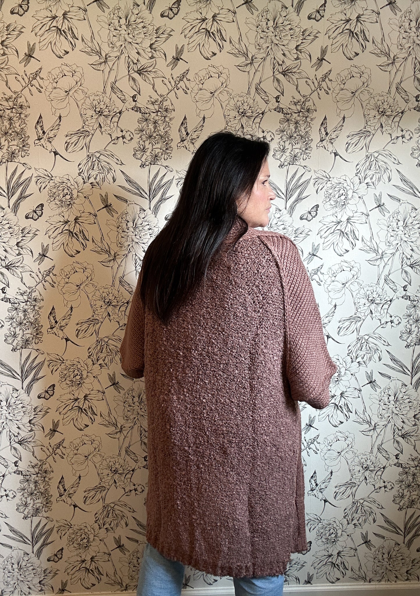 The Dotty Knit Duster - Best & Co. Boutique