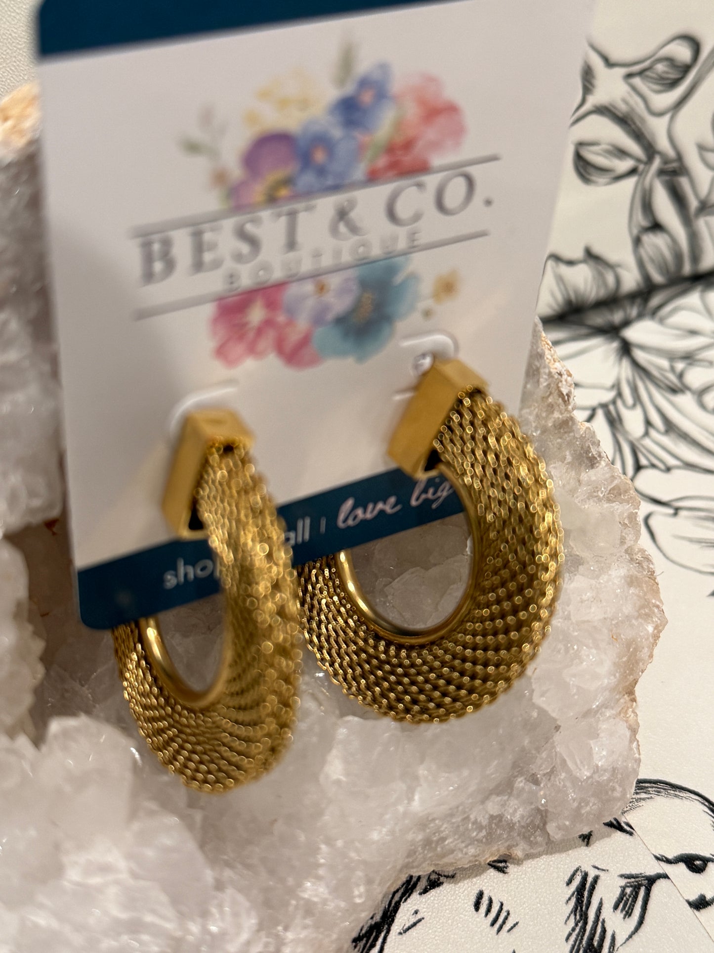Chain Edit Hoops