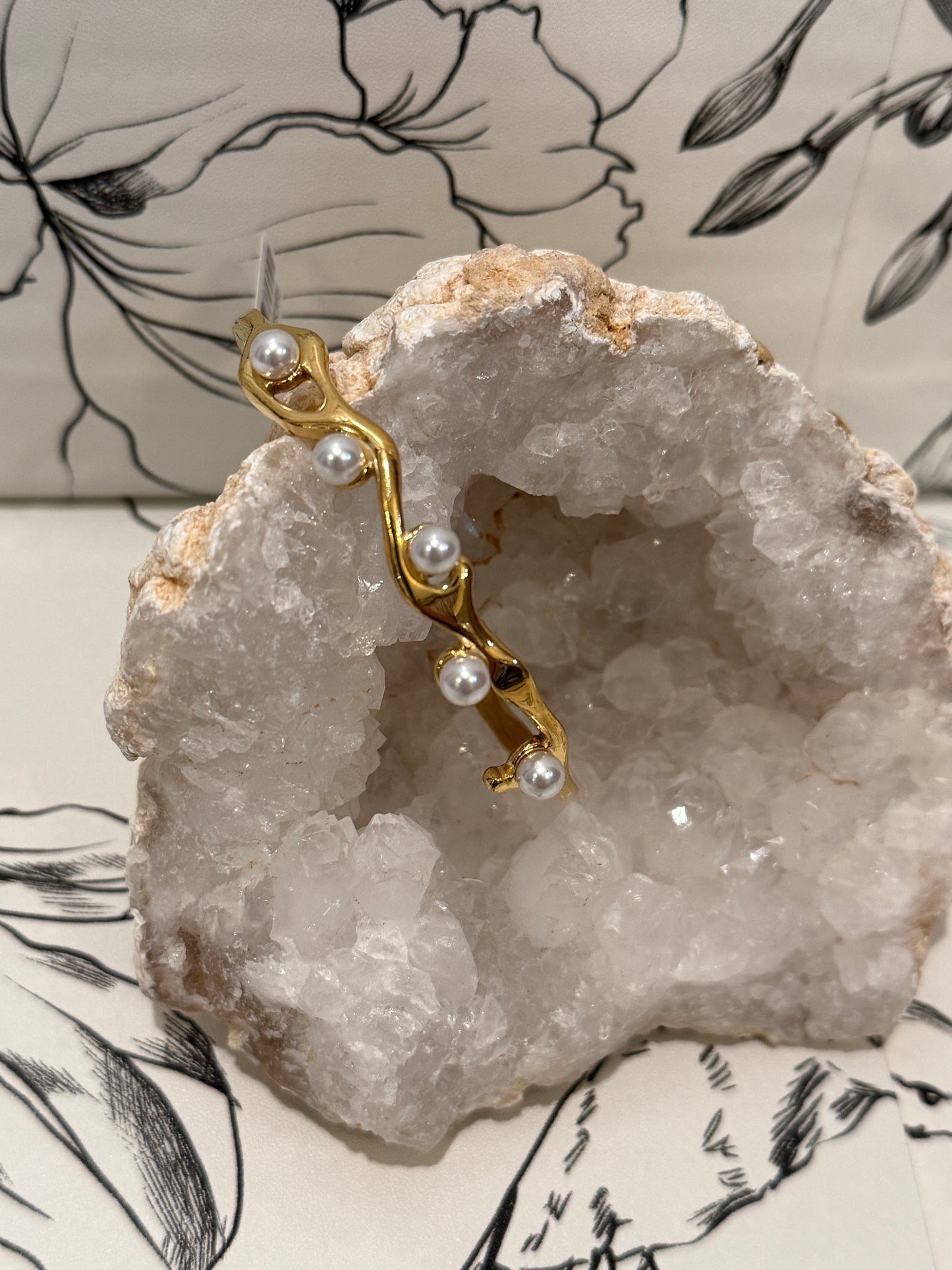 Pearls Gone Wild Bangle - Best & Co. Boutique