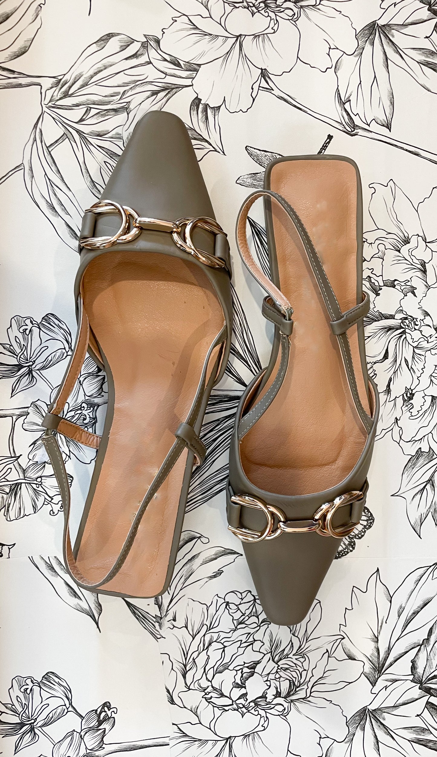 The Janet Sling Back Flat - Best & Co. Boutique