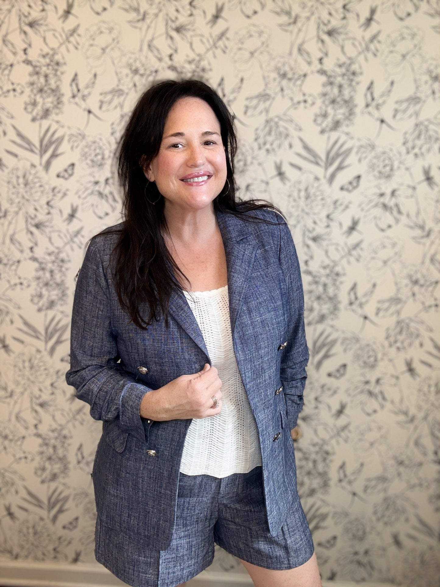Denim Delight Blazer - Best & Co. Boutique