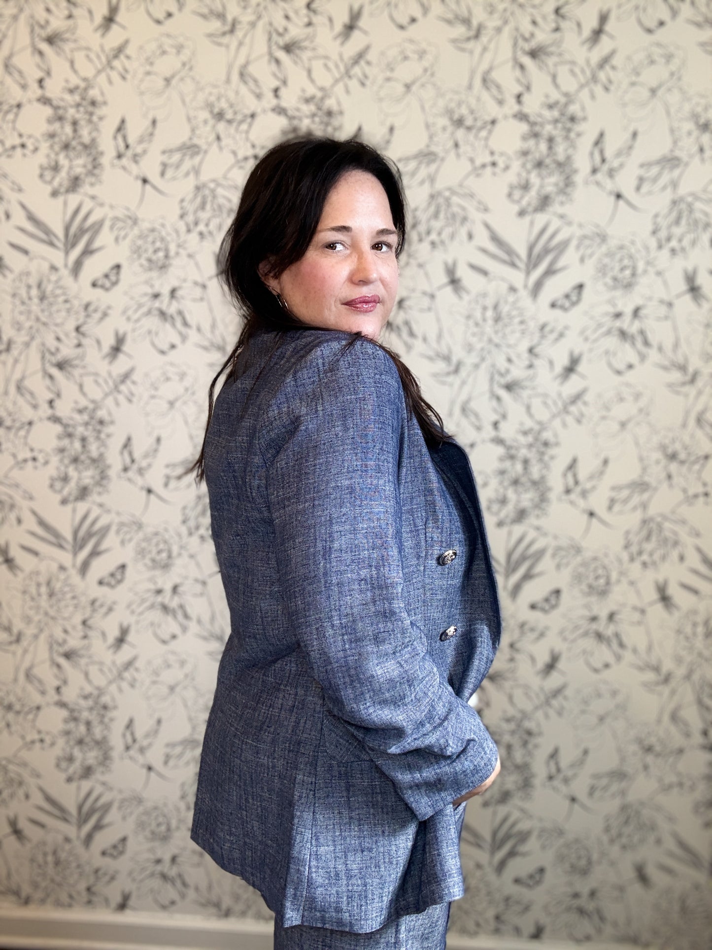 Denim Delight Blazer - Best & Co. Boutique
