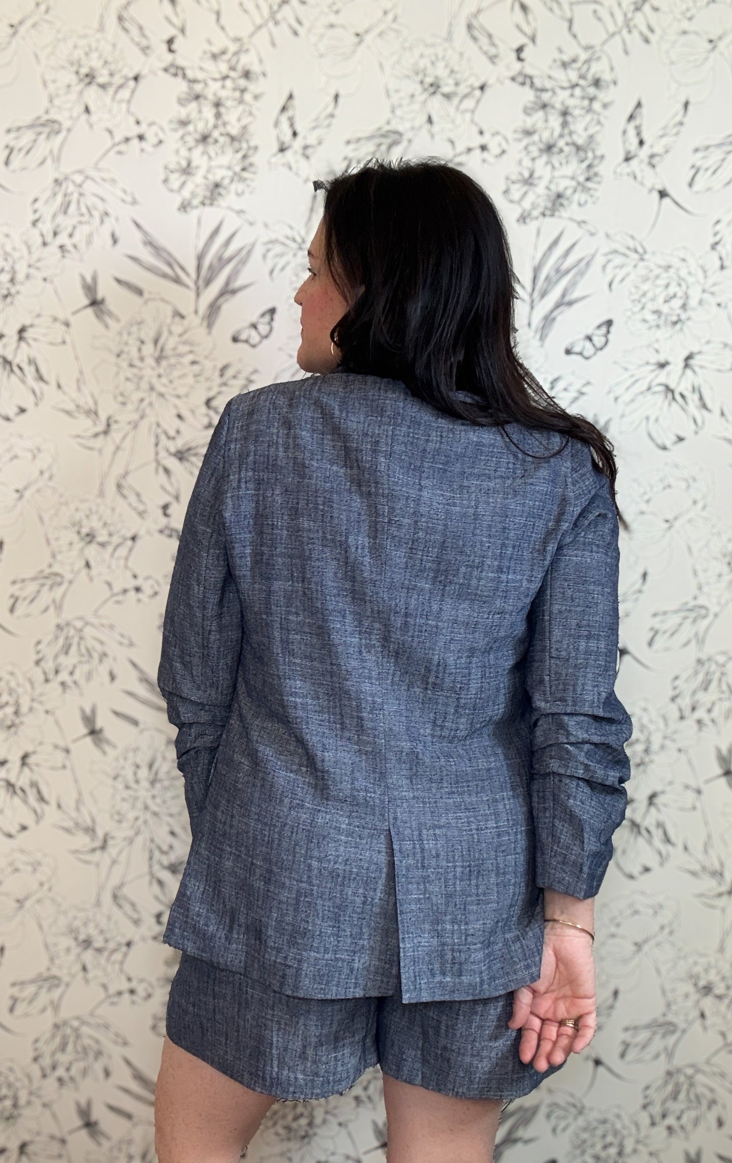 Denim Delight Blazer - Best & Co. Boutique