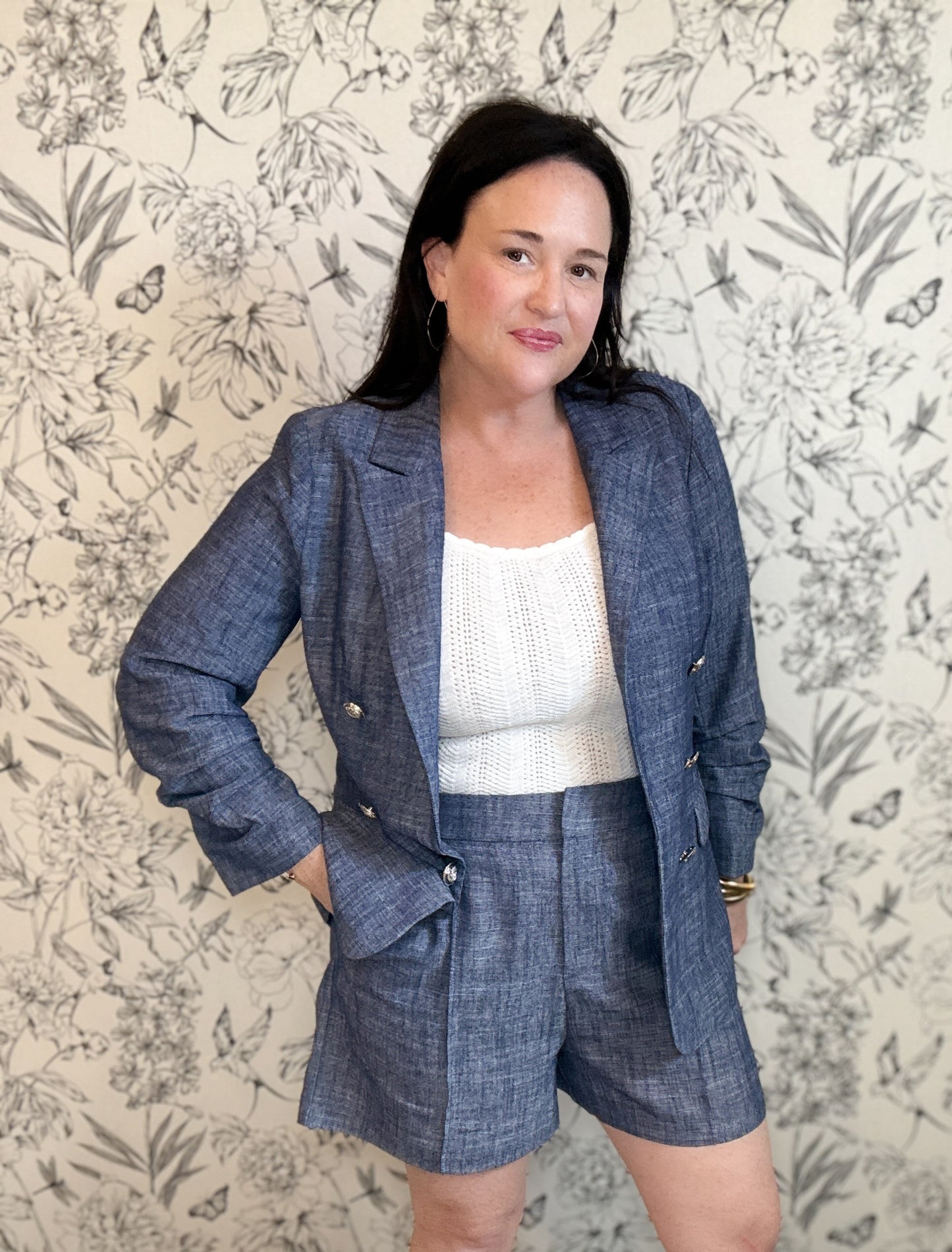 Denim Delight Blazer - Best & Co. Boutique