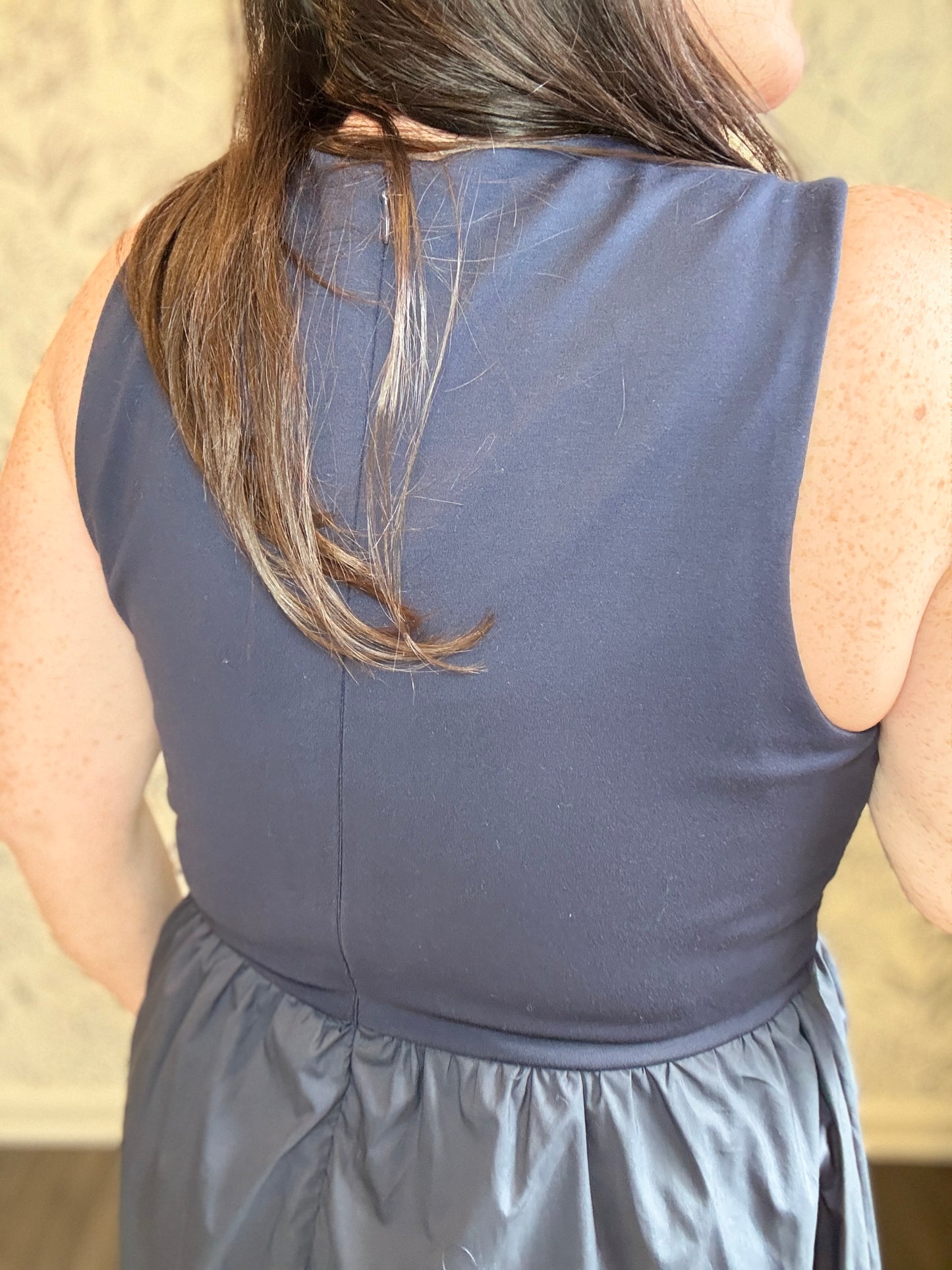 Navy Nights Midi Dress - Best & Co. Boutique