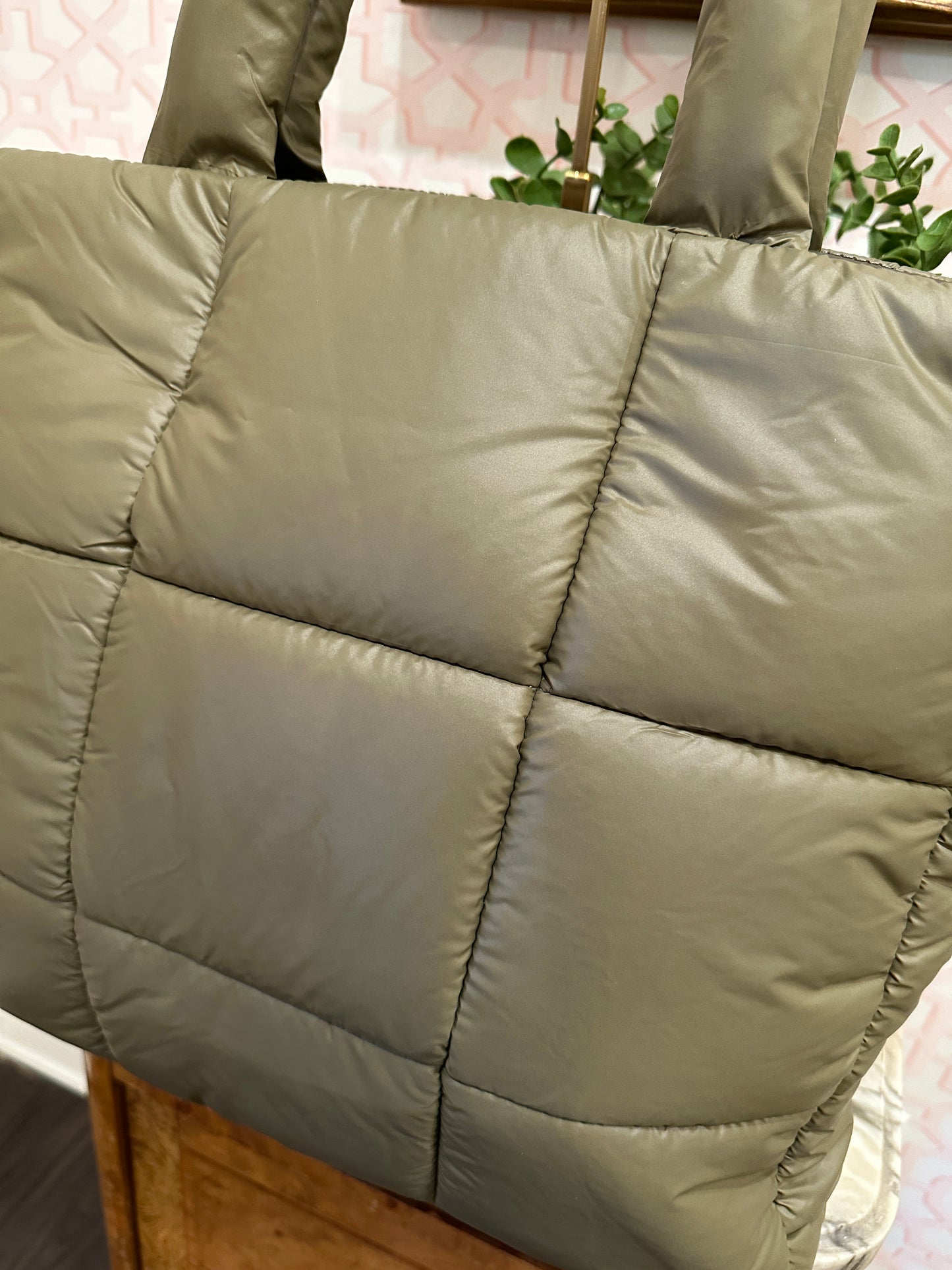 The Brittany-Large Puffer Tote - Best & Co. Boutique