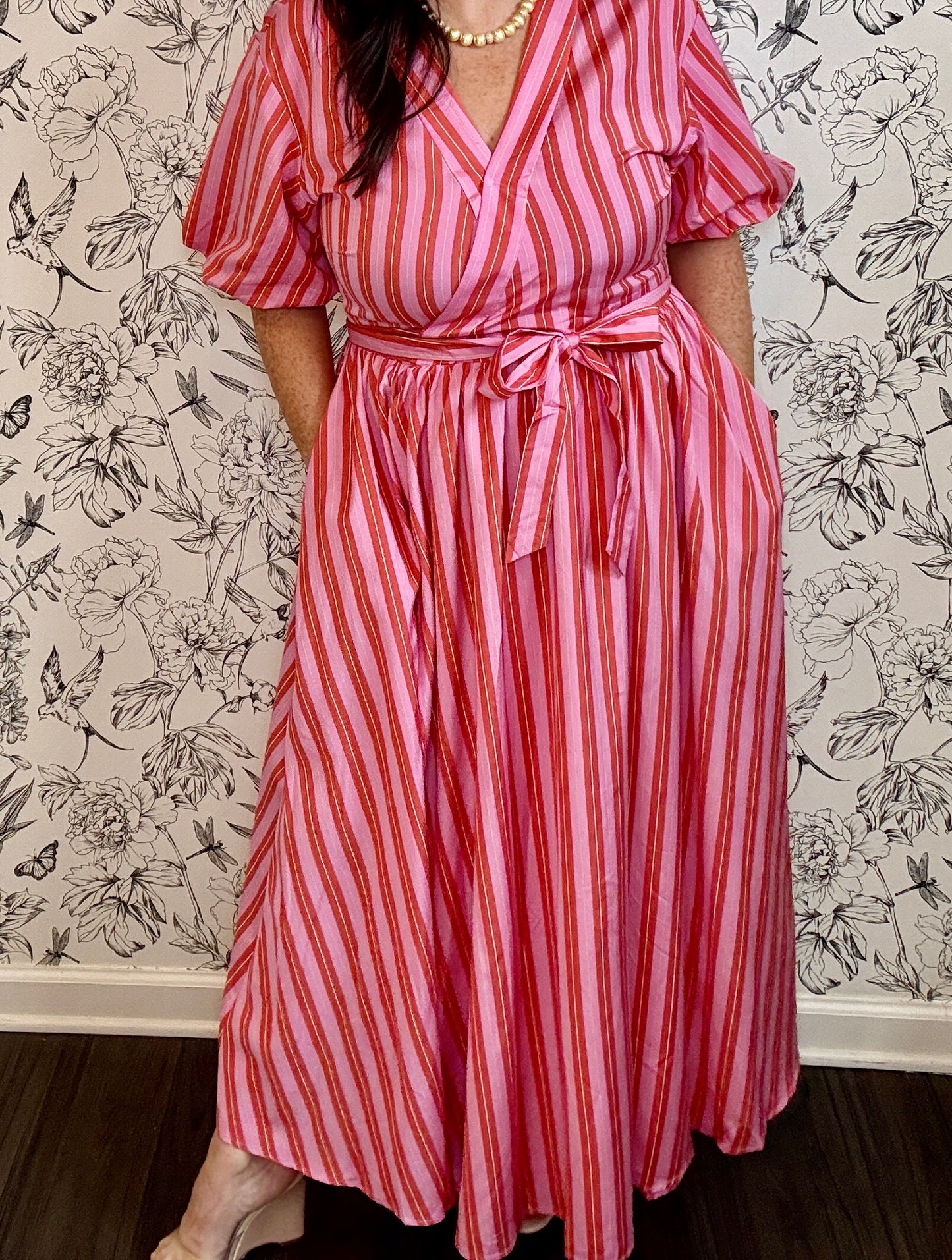 Rosemary Stripe Midi - Best & Co. Boutique